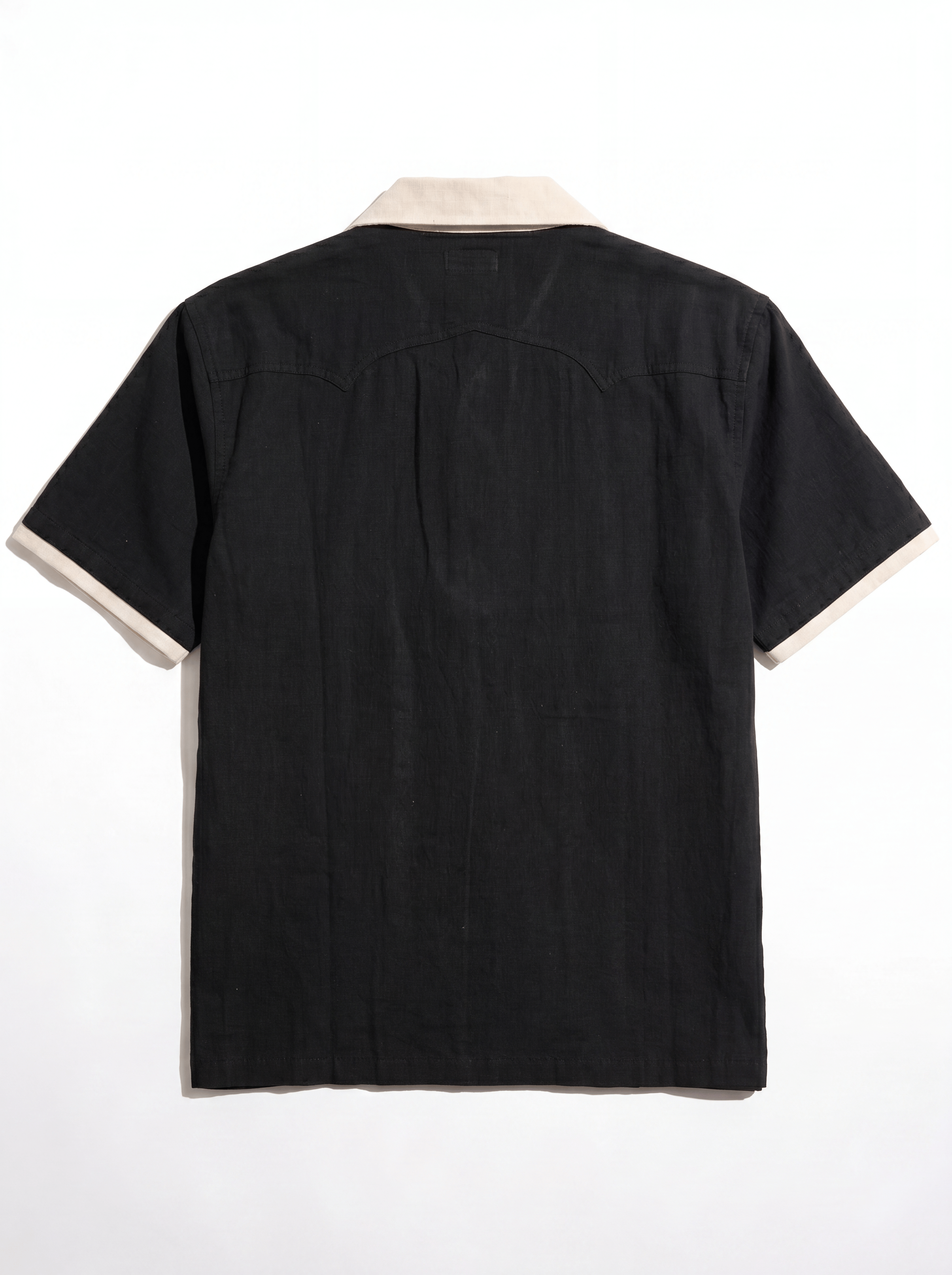 Polo Stripe Black Polo Shirt