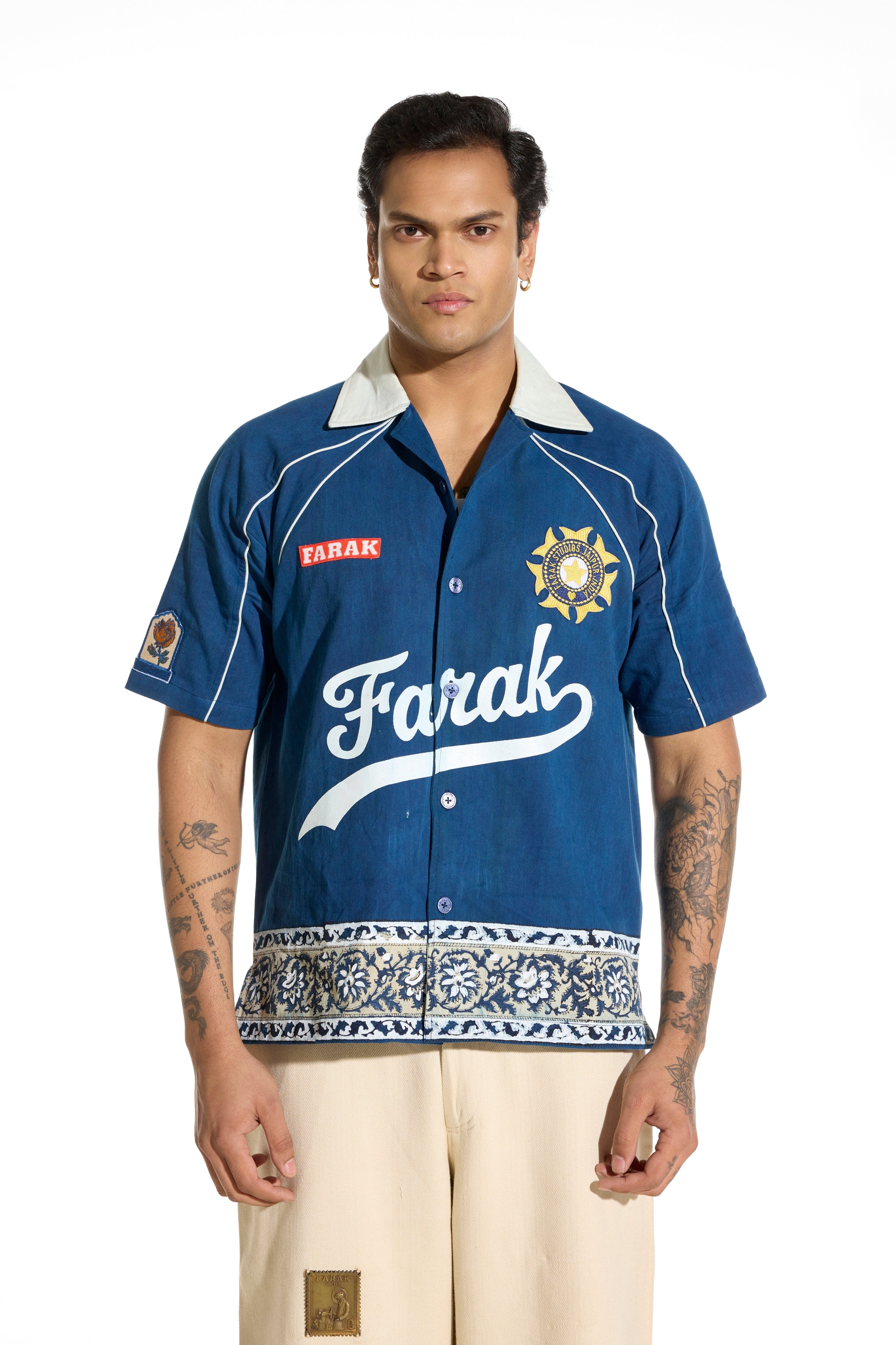 F A R A K Indigo Shirt
