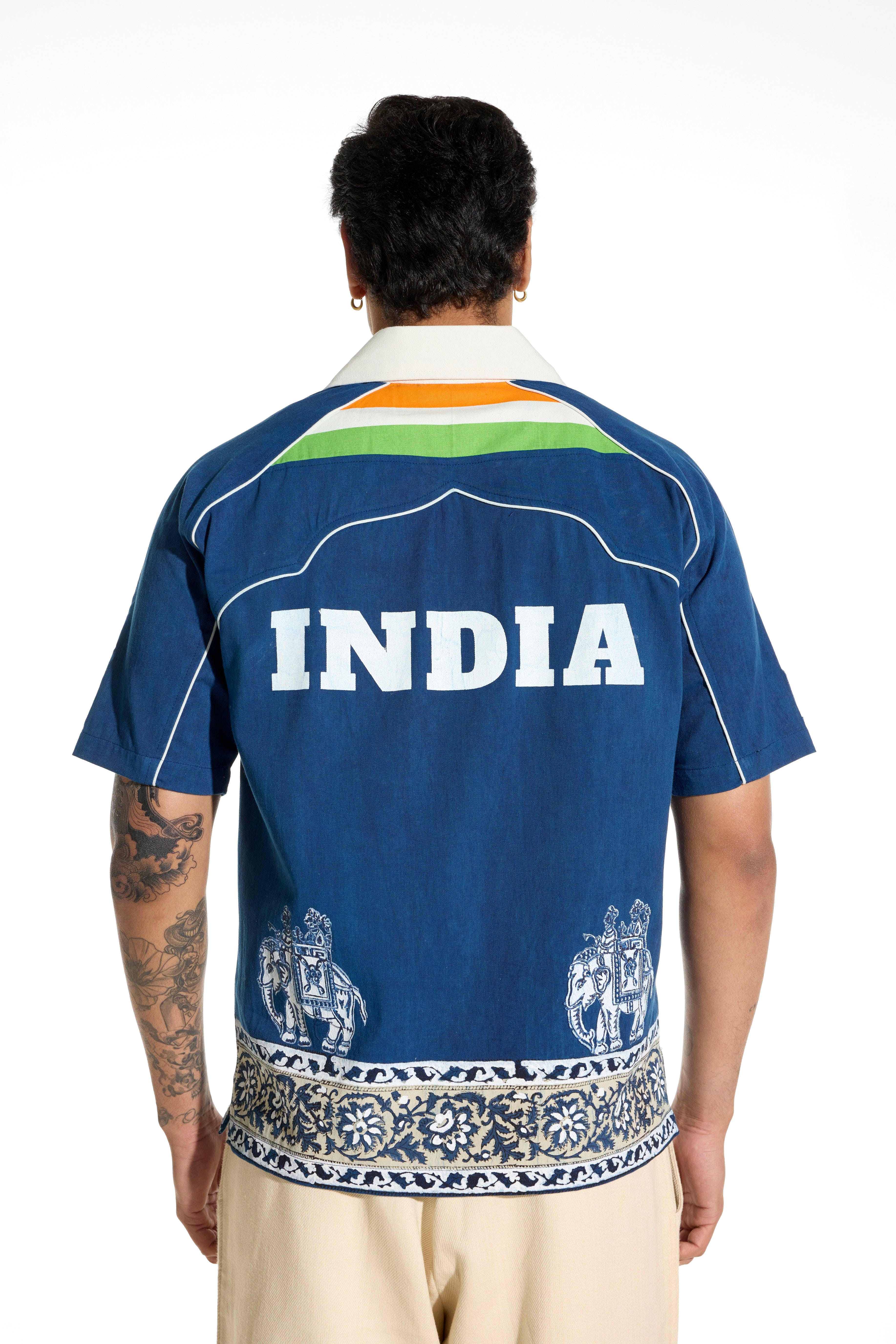 F A R A K Indigo Shirt