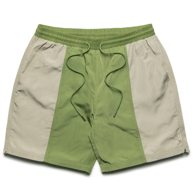 Politics Split Shorts - Olive