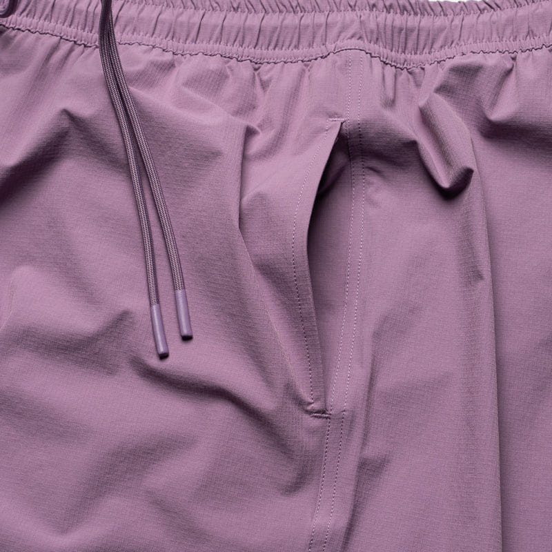 Purple Politics Stride Shorts - Dusty Purple