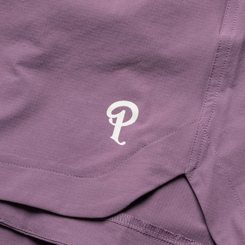 Purple Politics Stride Shorts - Dusty Purple