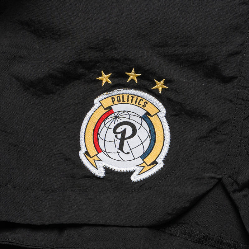 Politics Soccer Stride Shorts - Black