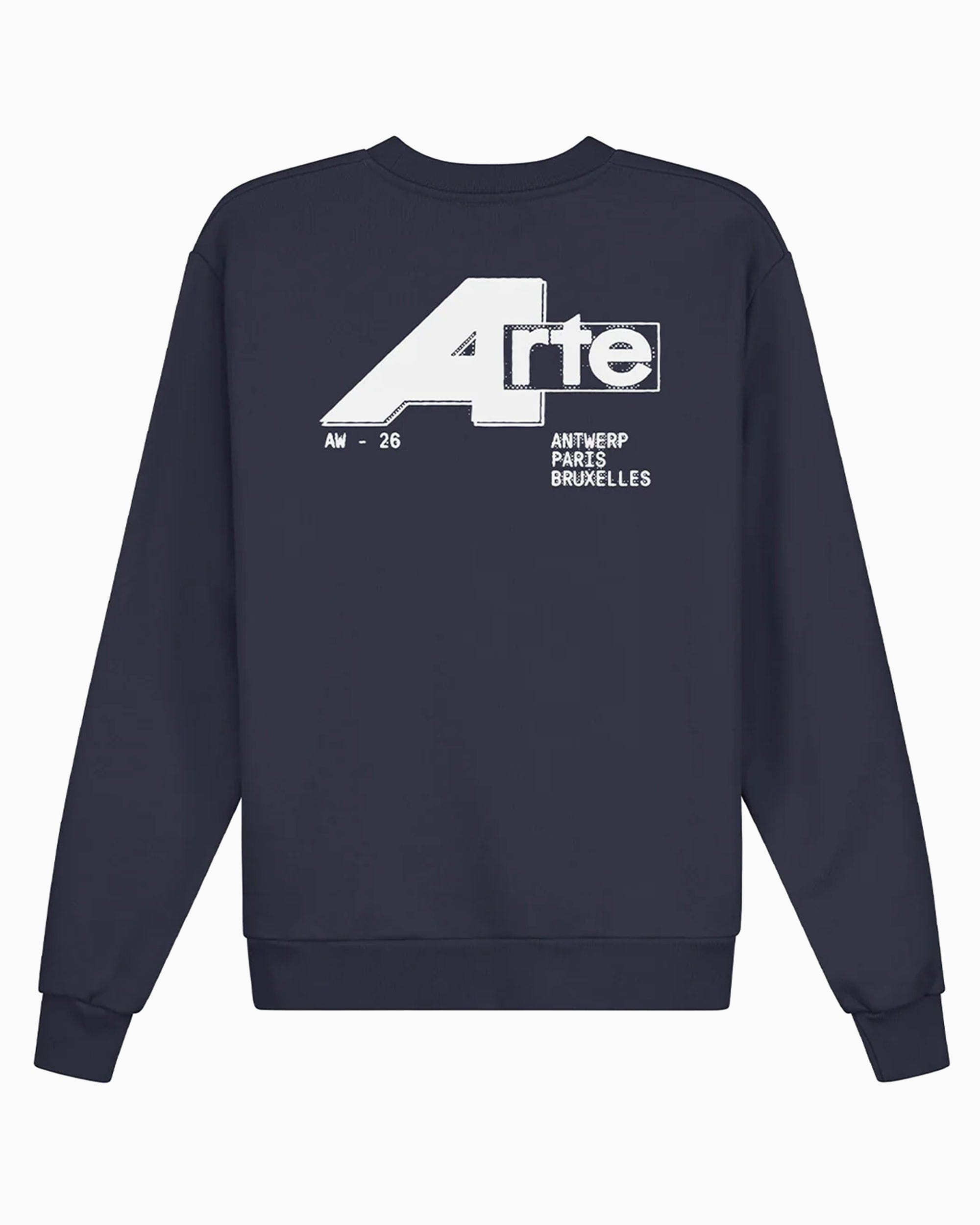 Arte Antwerp Sudadera con gráfico Relaxed Arte Antwerp City para hombre