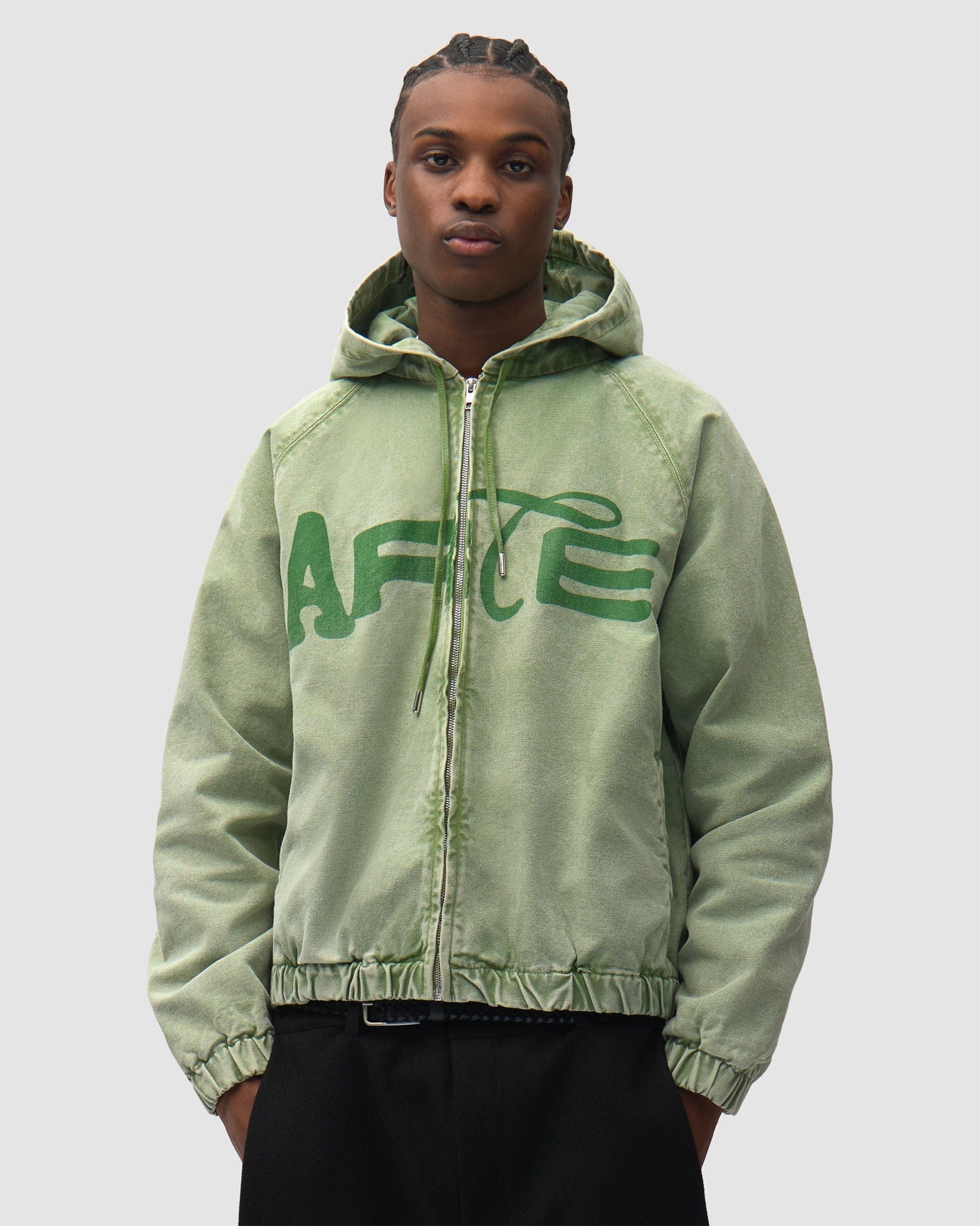 Arte Antwerp Sudadera con cremallera con logo Boxy Arte Antwerp Polyform Canvas para hombre