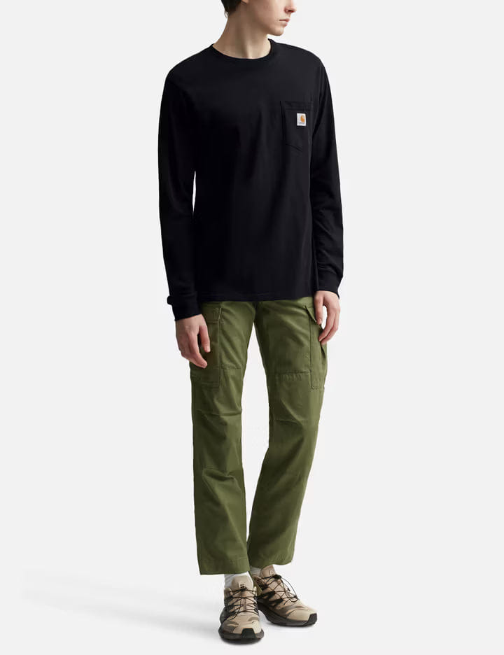 Carhartt Work In Progress Long Sleeve Pocket T - Shirt