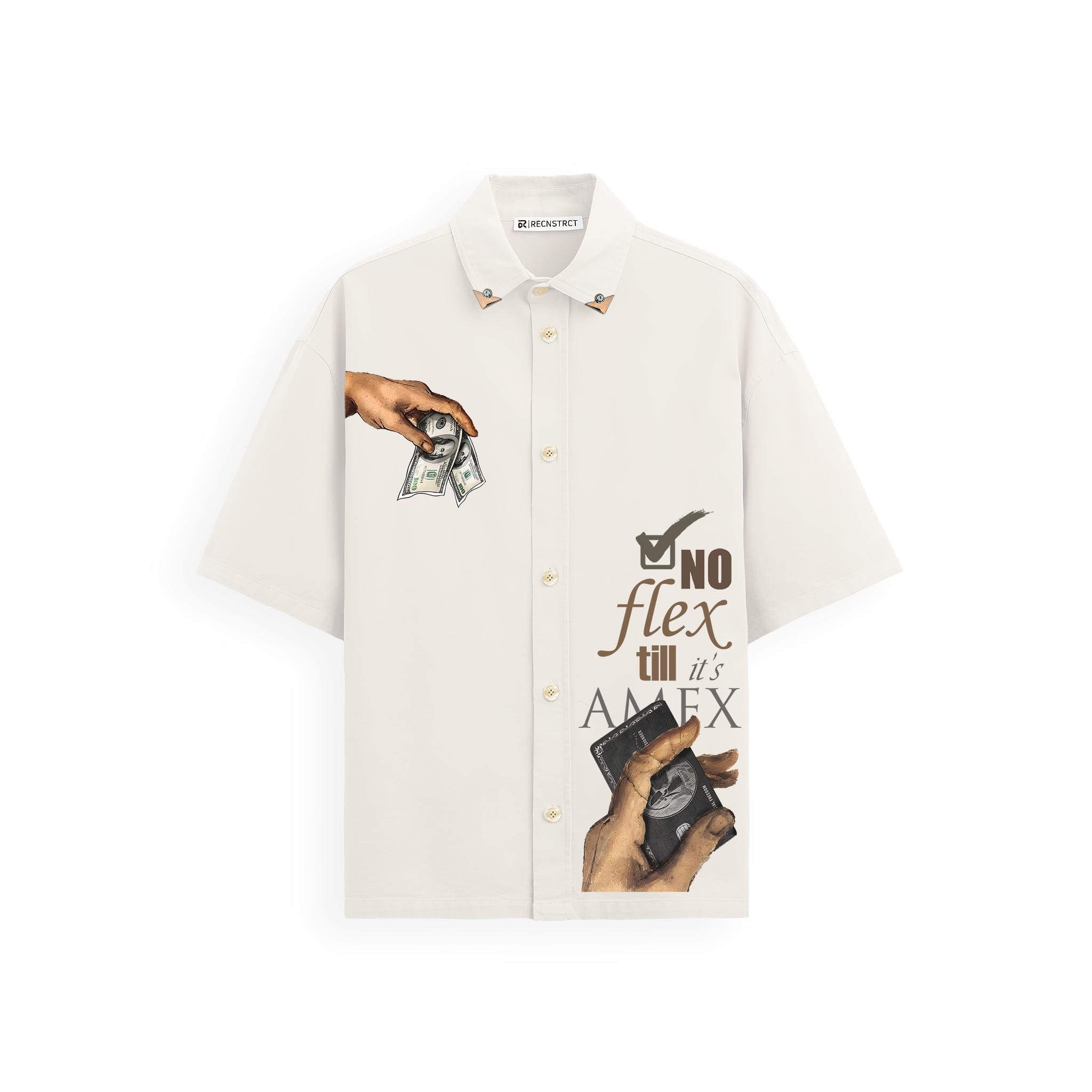 Recnstrct NO Flex shirt - Armani White