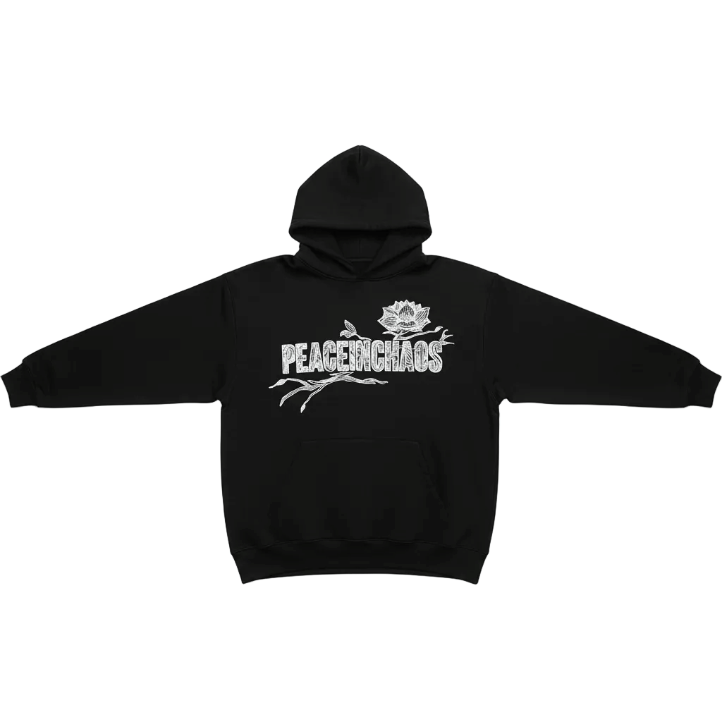 Chaos Theory Growth Hoodie - Black