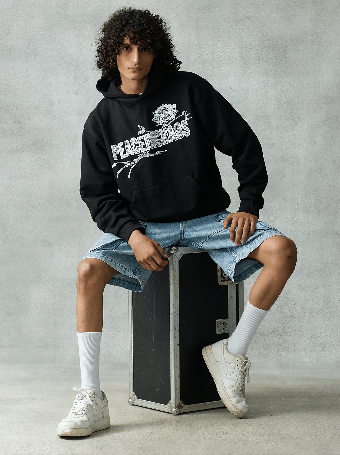 Chaos Theory Growth Hoodie - Black