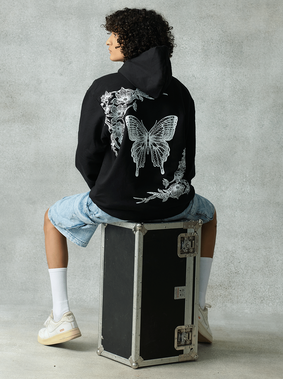 Chaos Theory Growth Hoodie - Black