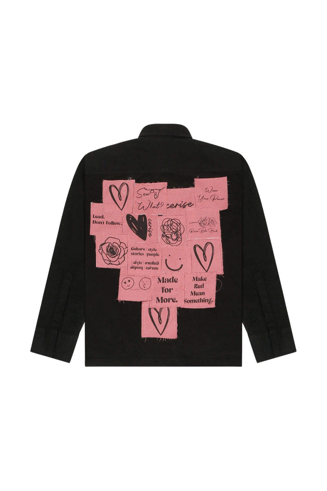 Cerise Clothing CERISE STICKY NOTE SHACKET