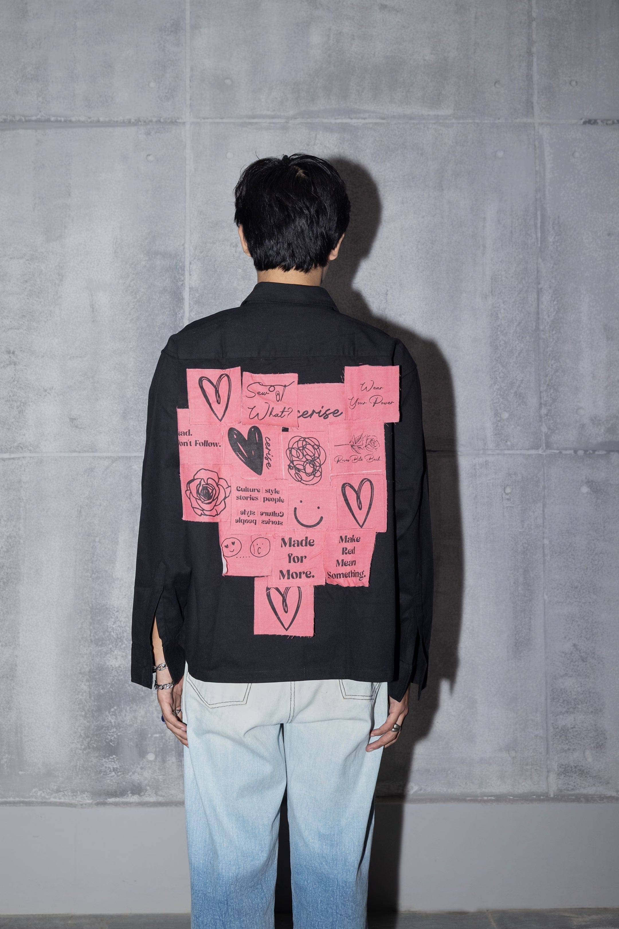 Cerise Clothing CERISE STICKY NOTE SHACKET