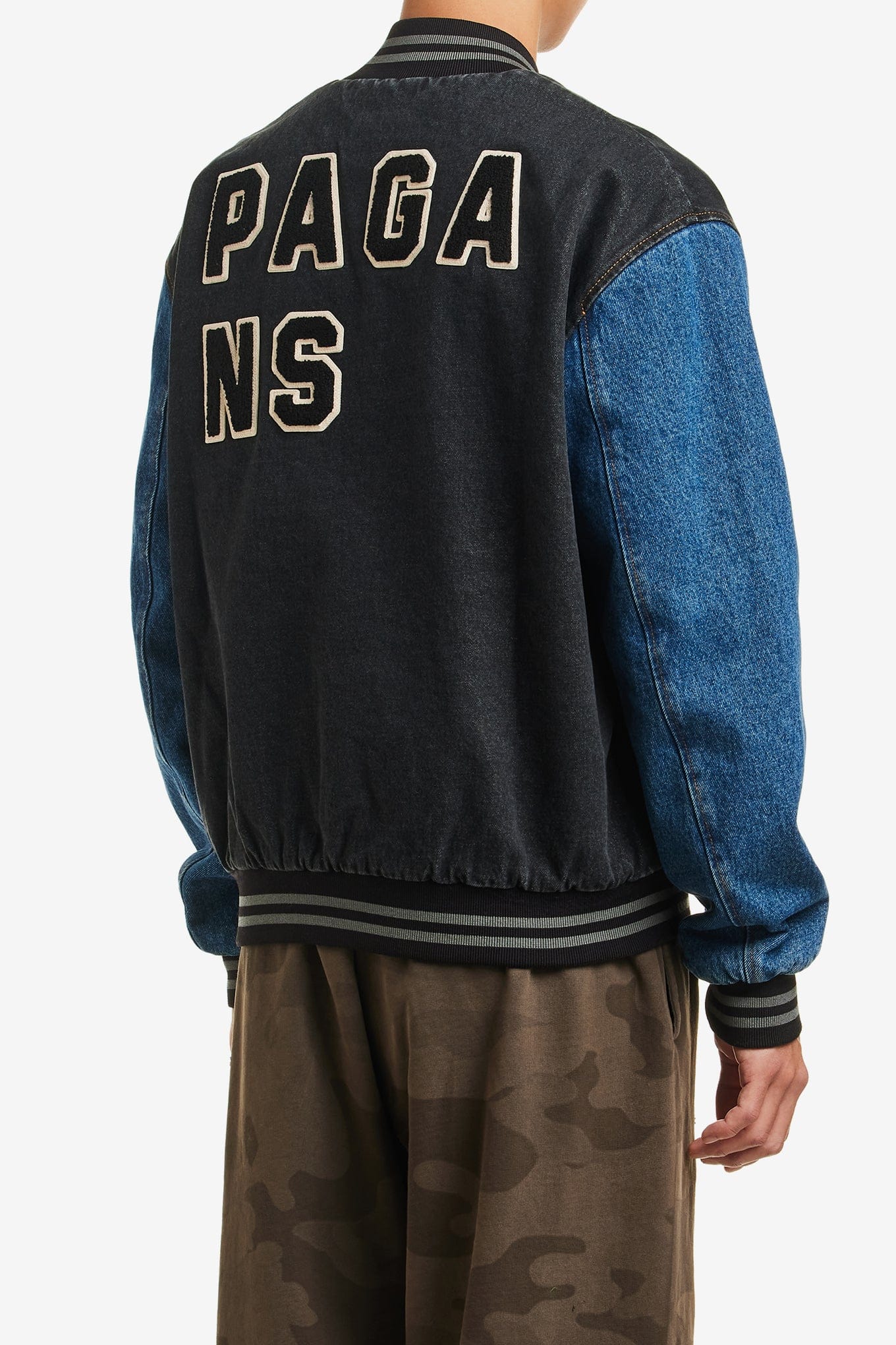 ARIES VARSITY DENIM JACKET
