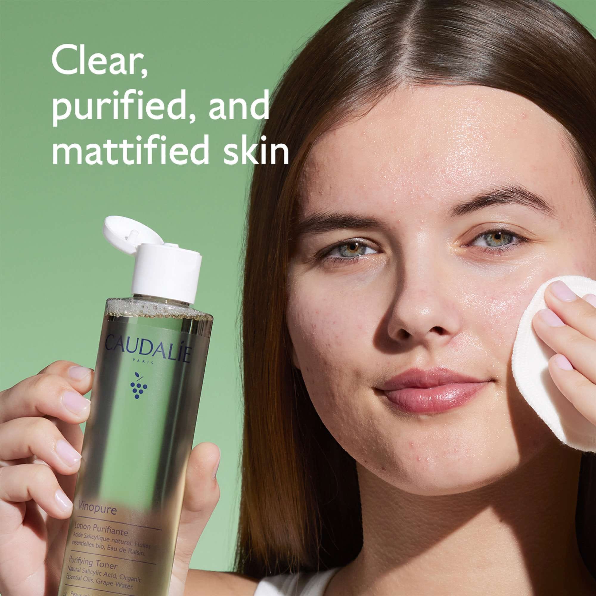 Caudalie Vinopure Natural Salicylic Acid Pore Minimising Toner 400 ml (Worth £44)