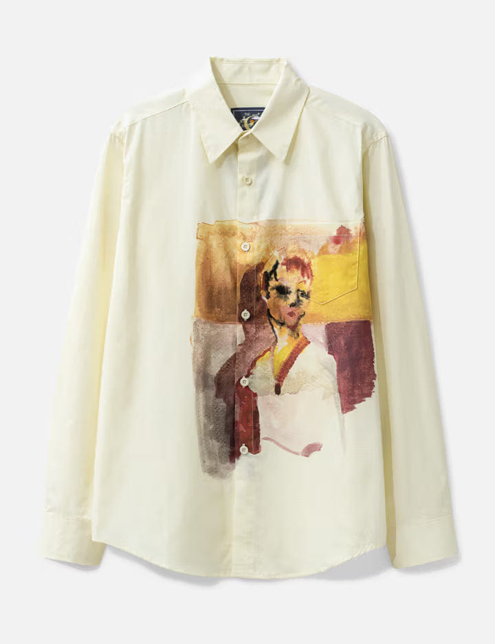 Kidsuper Girl Painting Button Up Shirt
