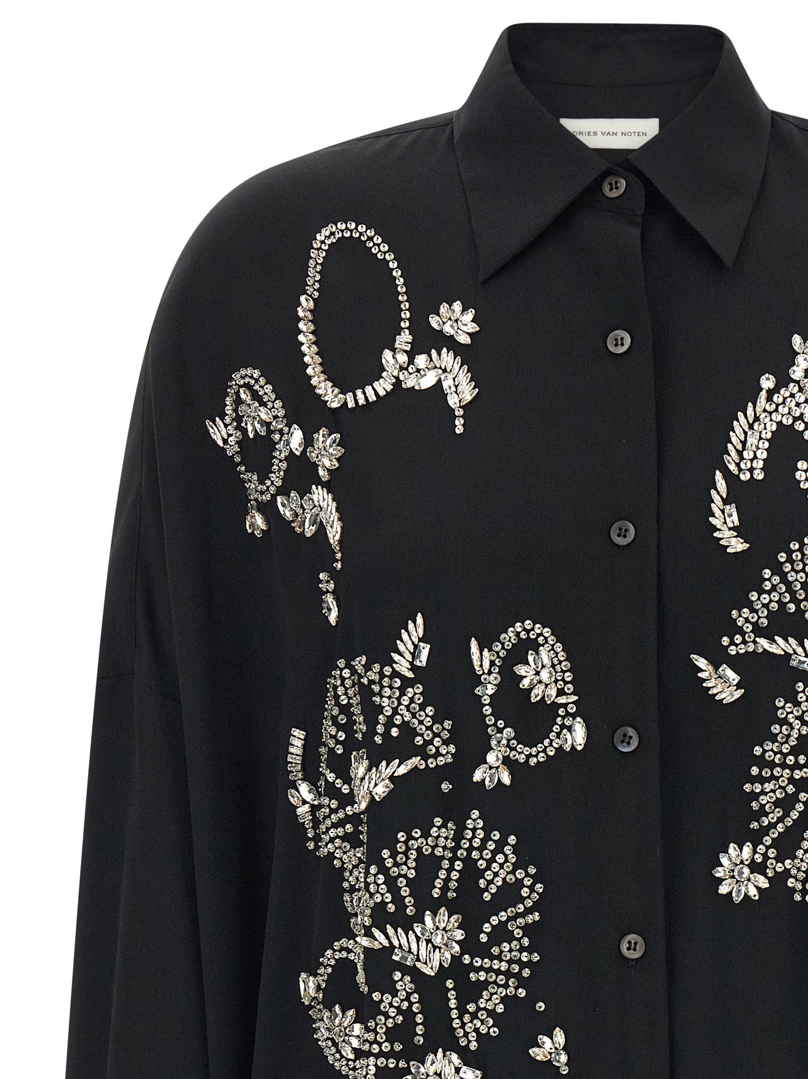Dries Van Noten Casia Shirt — Black