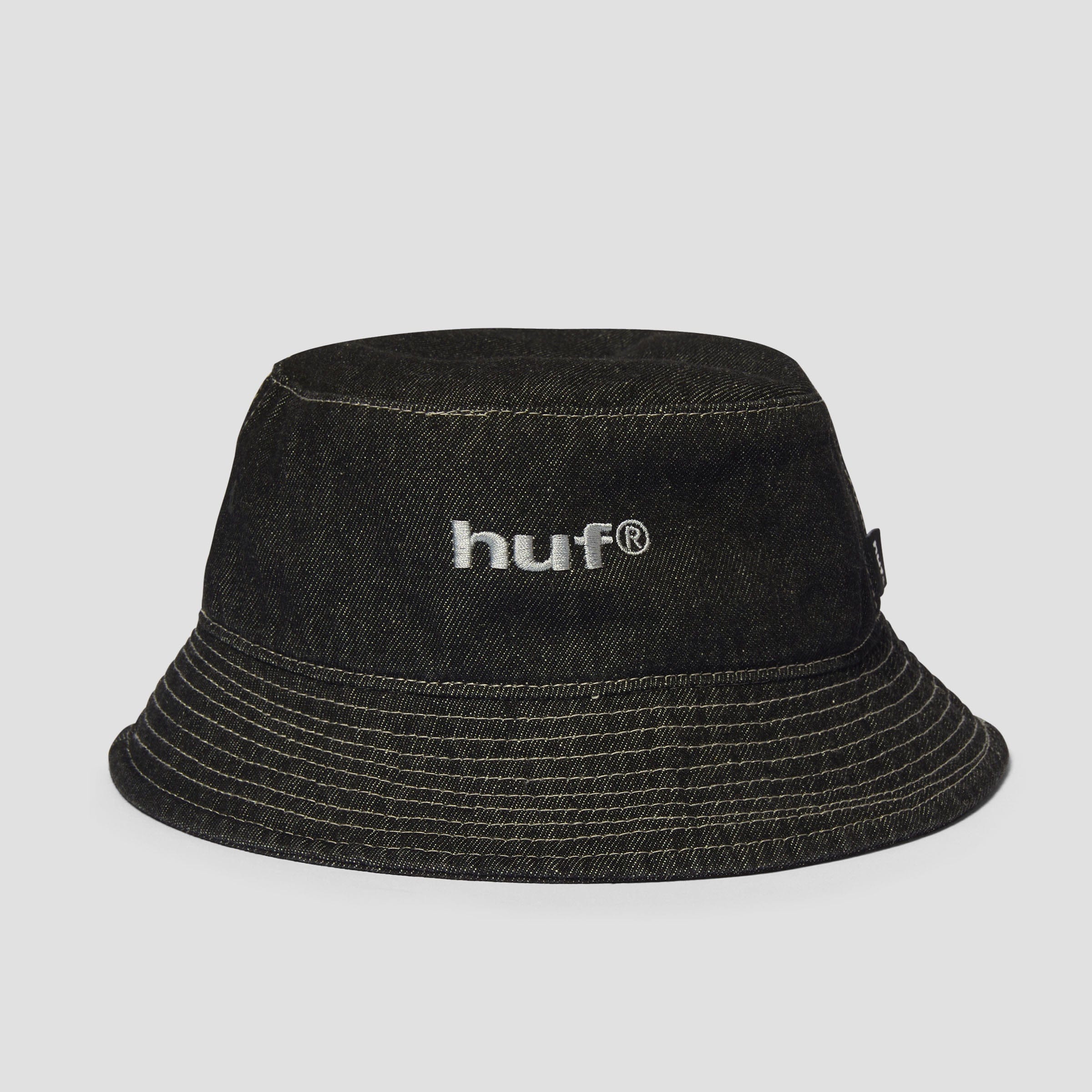 HUF Cassel Bucket Hat Washed Black