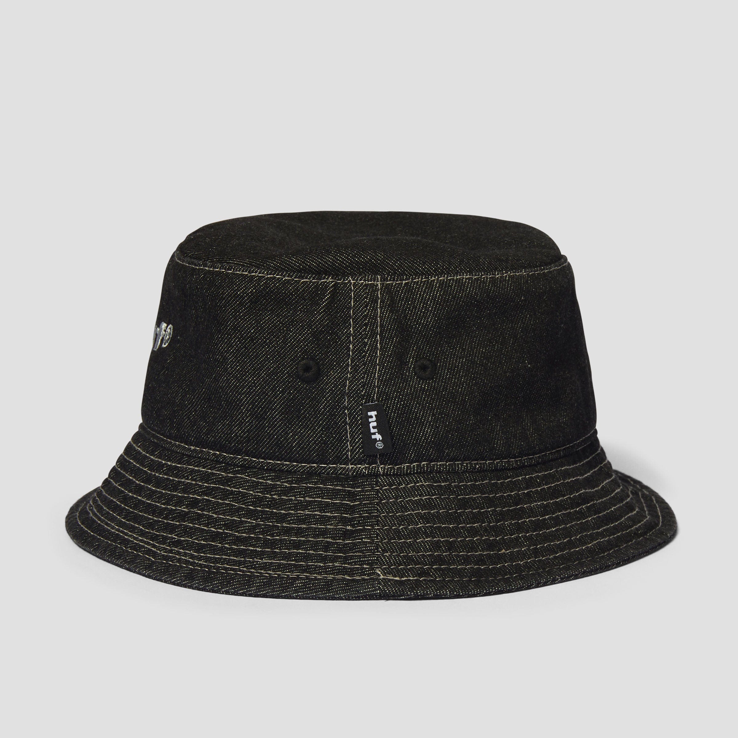 HUF Cassel Bucket Hat Washed Black