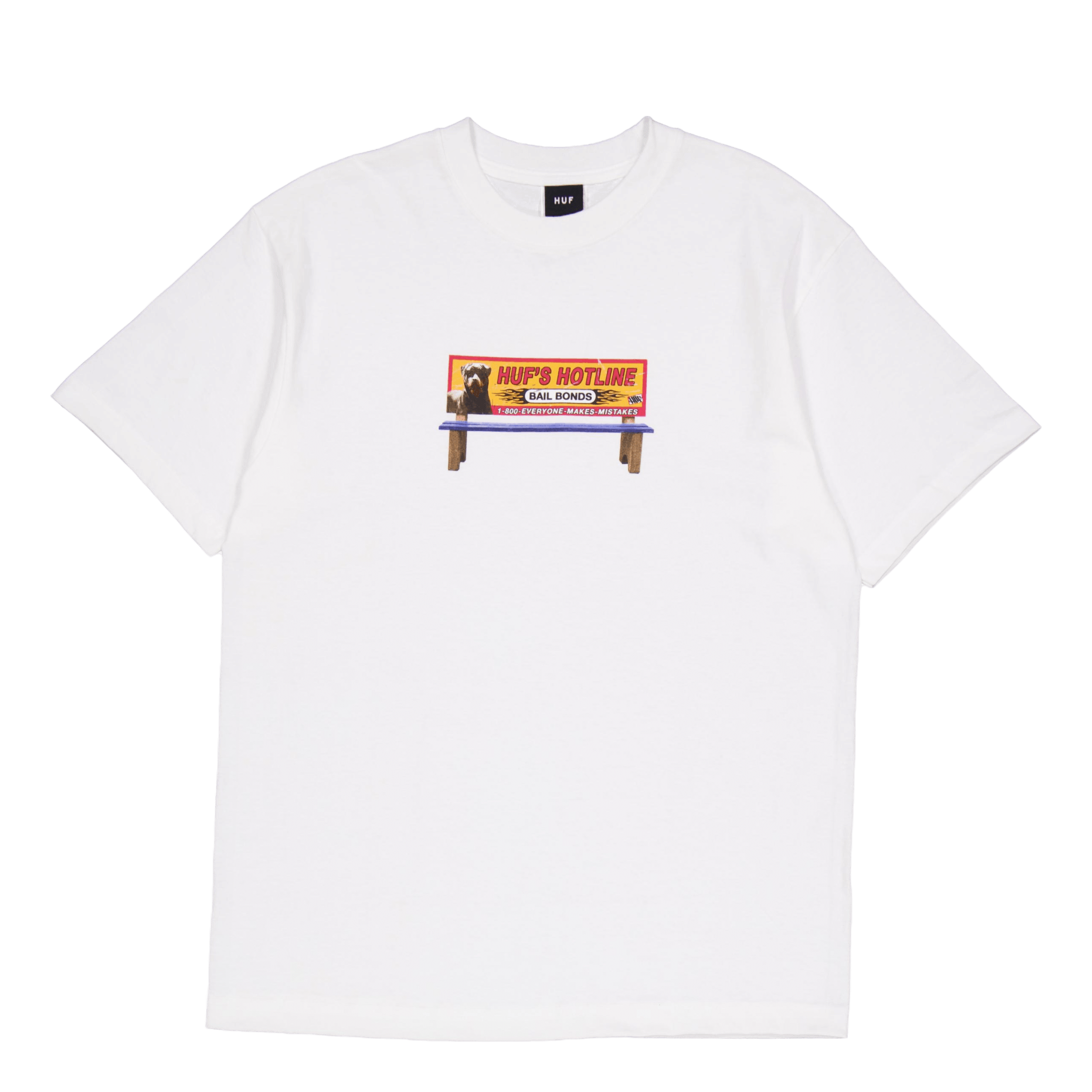 HUF Bail Bonds S/s T-Shirt White