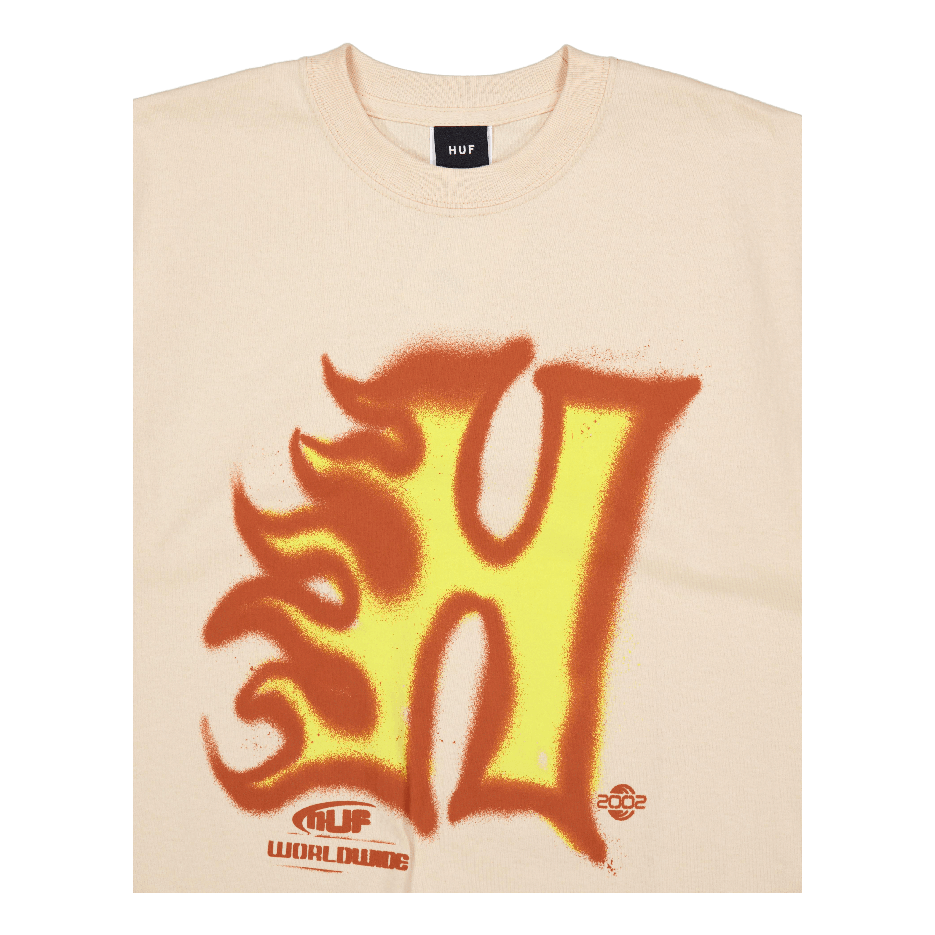 HUF Heat Wave S/s T-Shirt Wheat