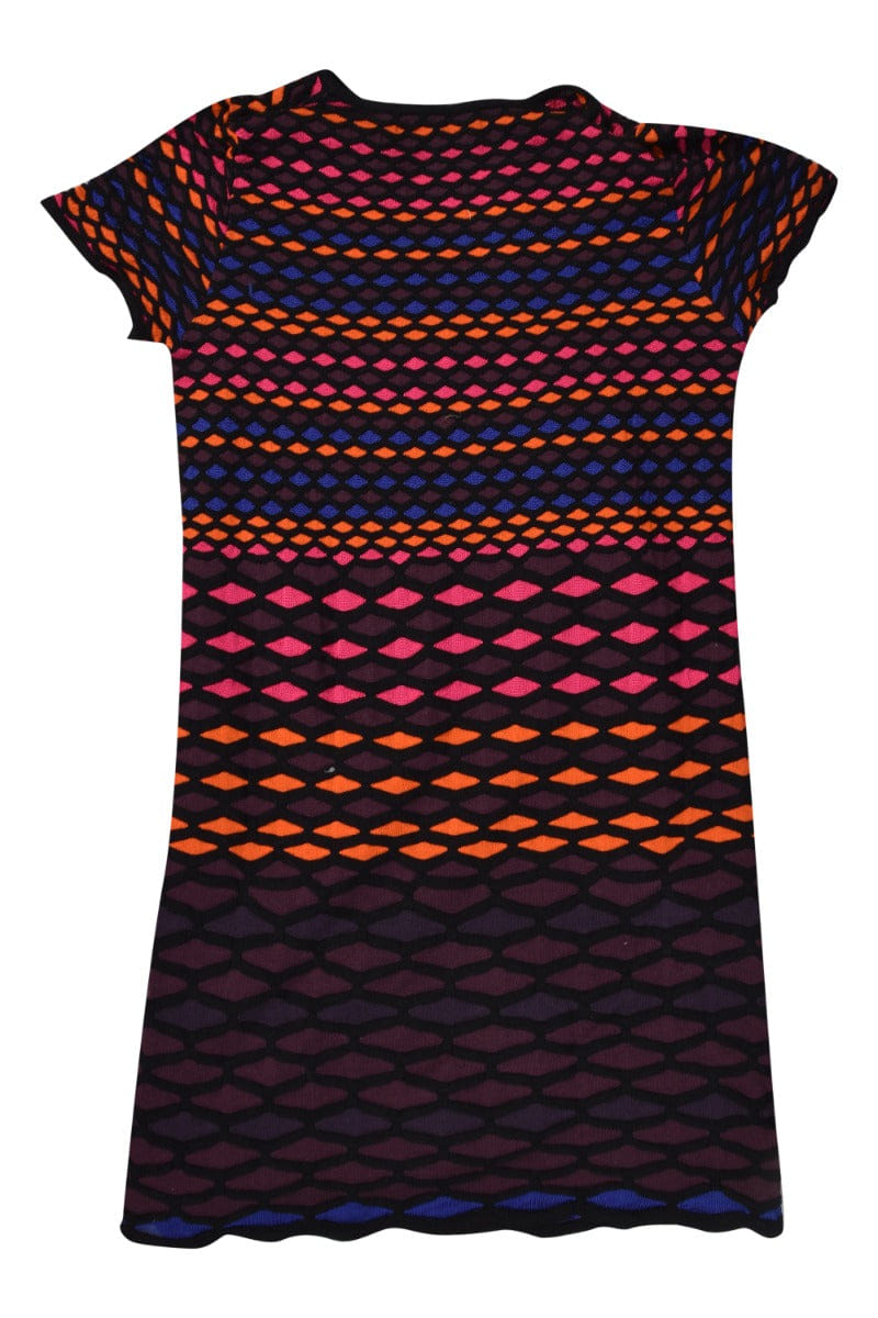Missoni Multicolor Geometric Knit Dress