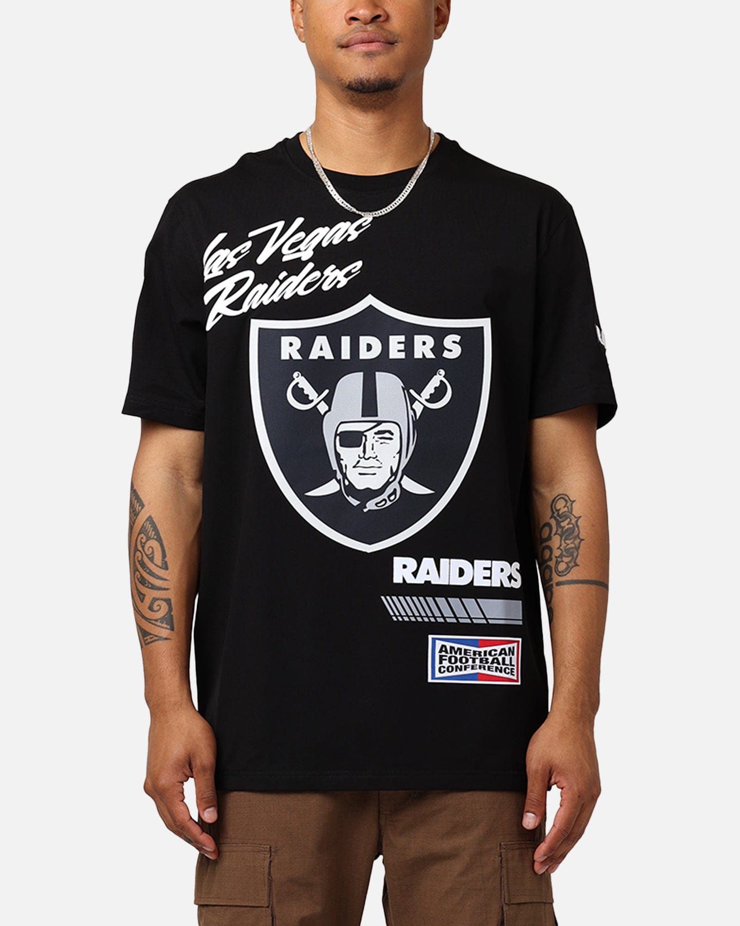 PRO Standard Las Vegas Raiders Fast Lane SJ T - Shirt Black