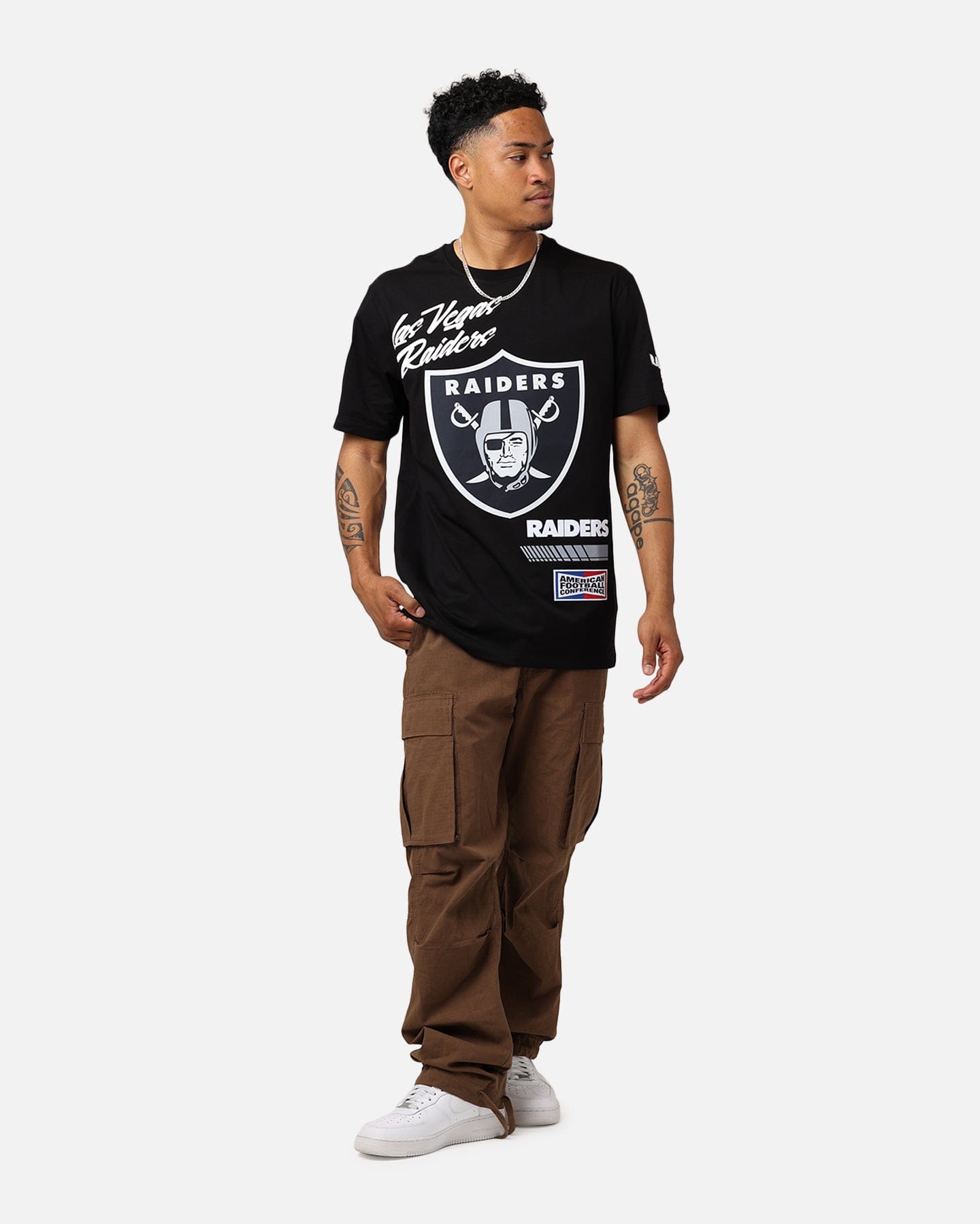 PRO Standard Las Vegas Raiders Fast Lane SJ T - Shirt Black