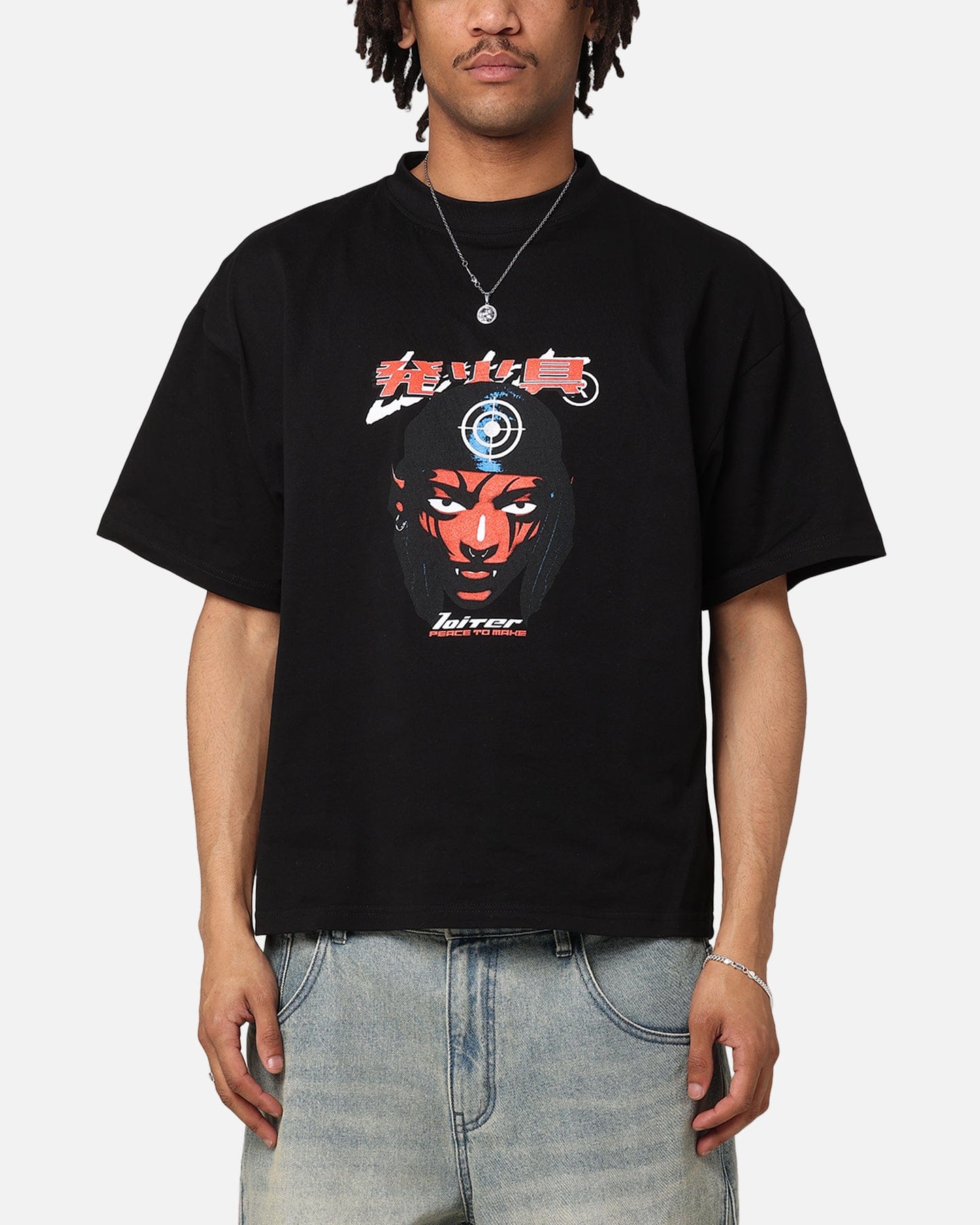 Loiter Love Sick T - Shirt Black