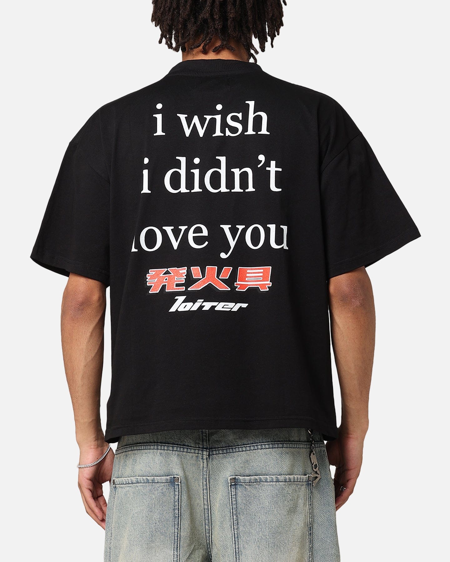 Loiter Love Sick T - Shirt Black