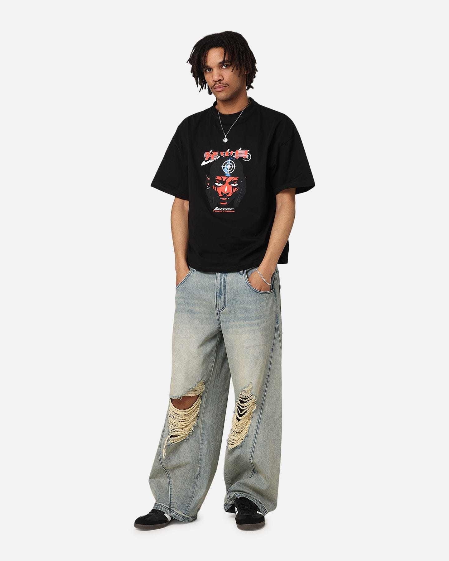 Loiter Love Sick T - Shirt Black