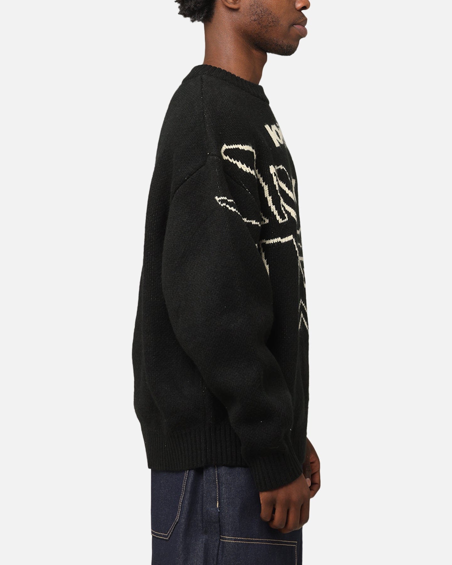 Loiter Substance Knit Sweater Black