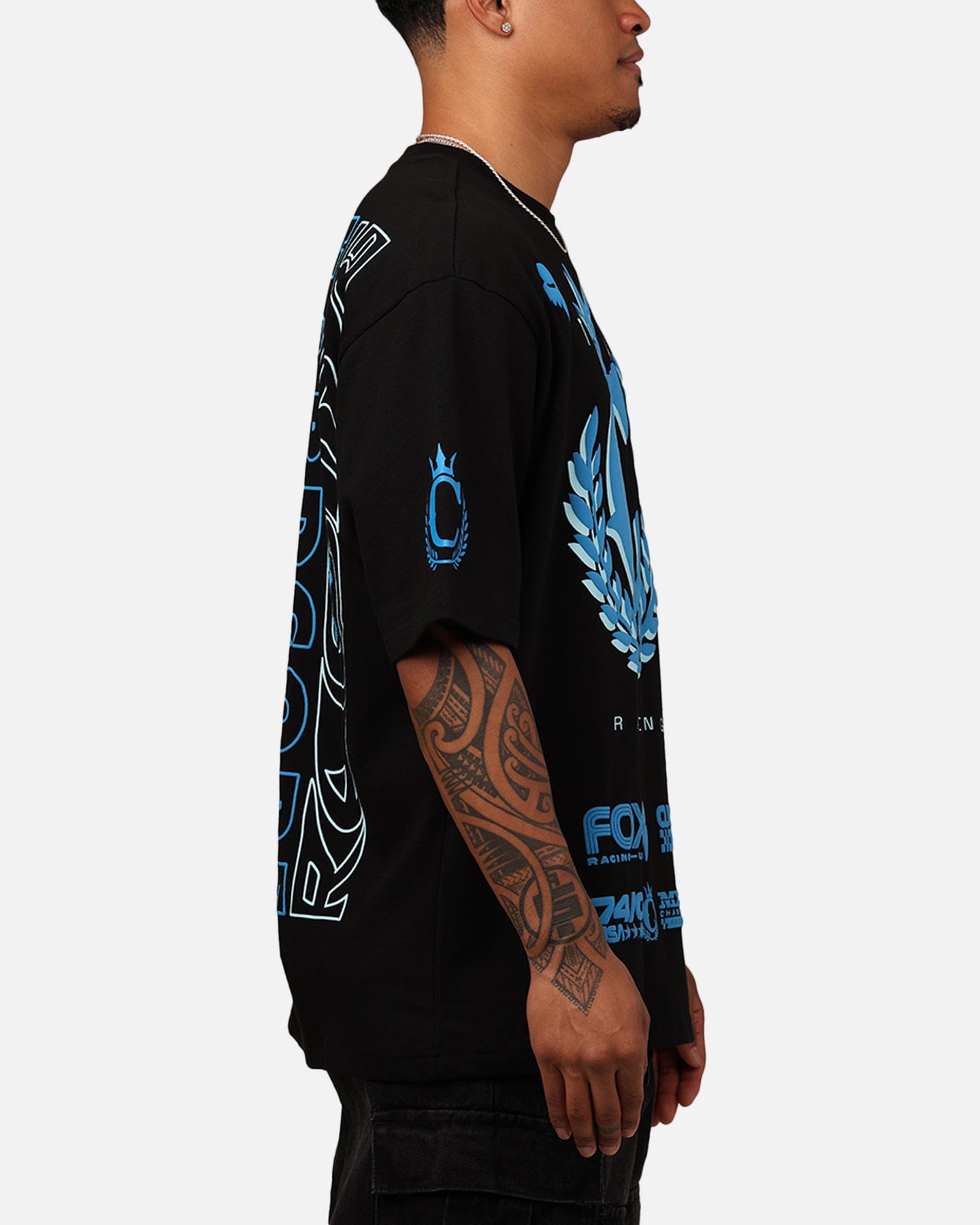 FOX Racing x Culture Kings T - Shirt Black/Blue