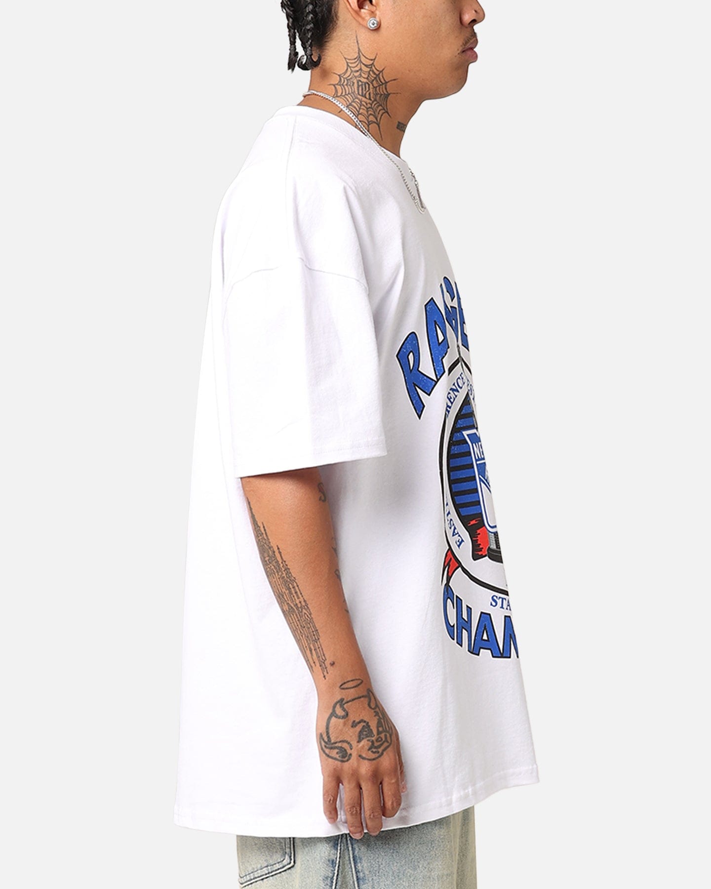 WHITE* Culture Kings New York Rangers 1994 Cup Heavyweight T - Shirt White