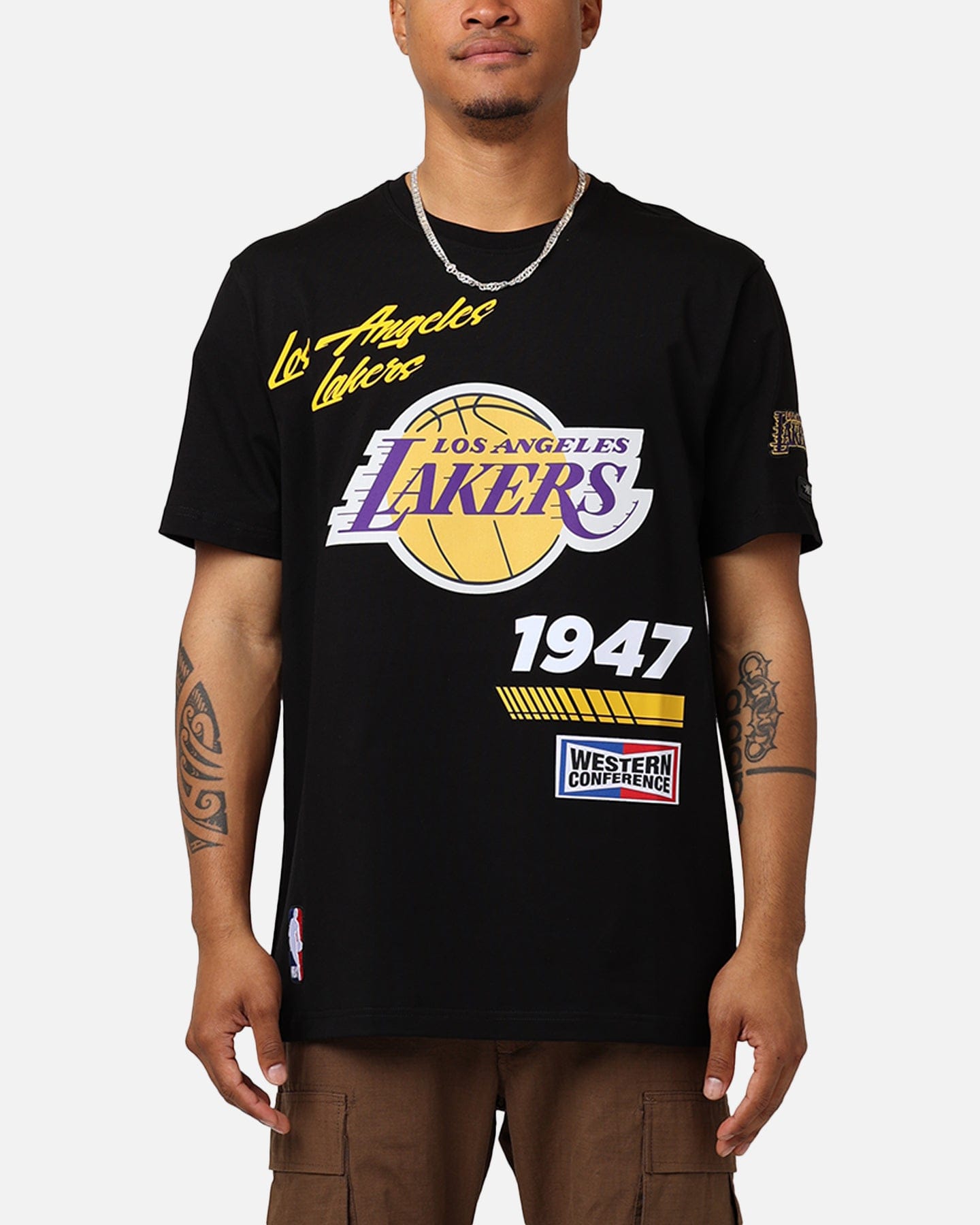 PRO Standard Los Angeles Lakers Fast Lane SJ T - Shirt Black