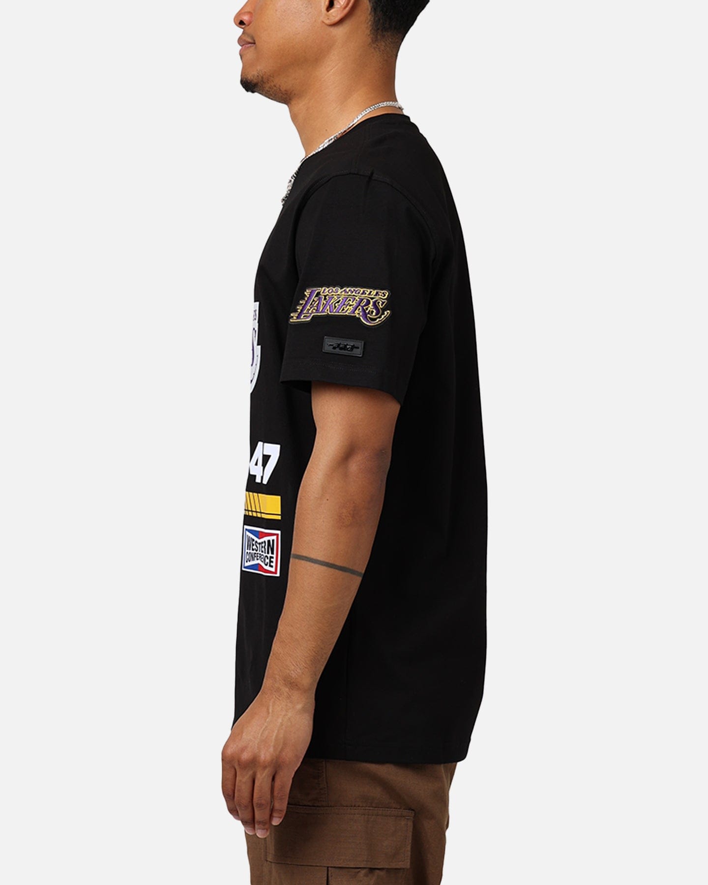 PRO Standard Los Angeles Lakers Fast Lane SJ T - Shirt Black