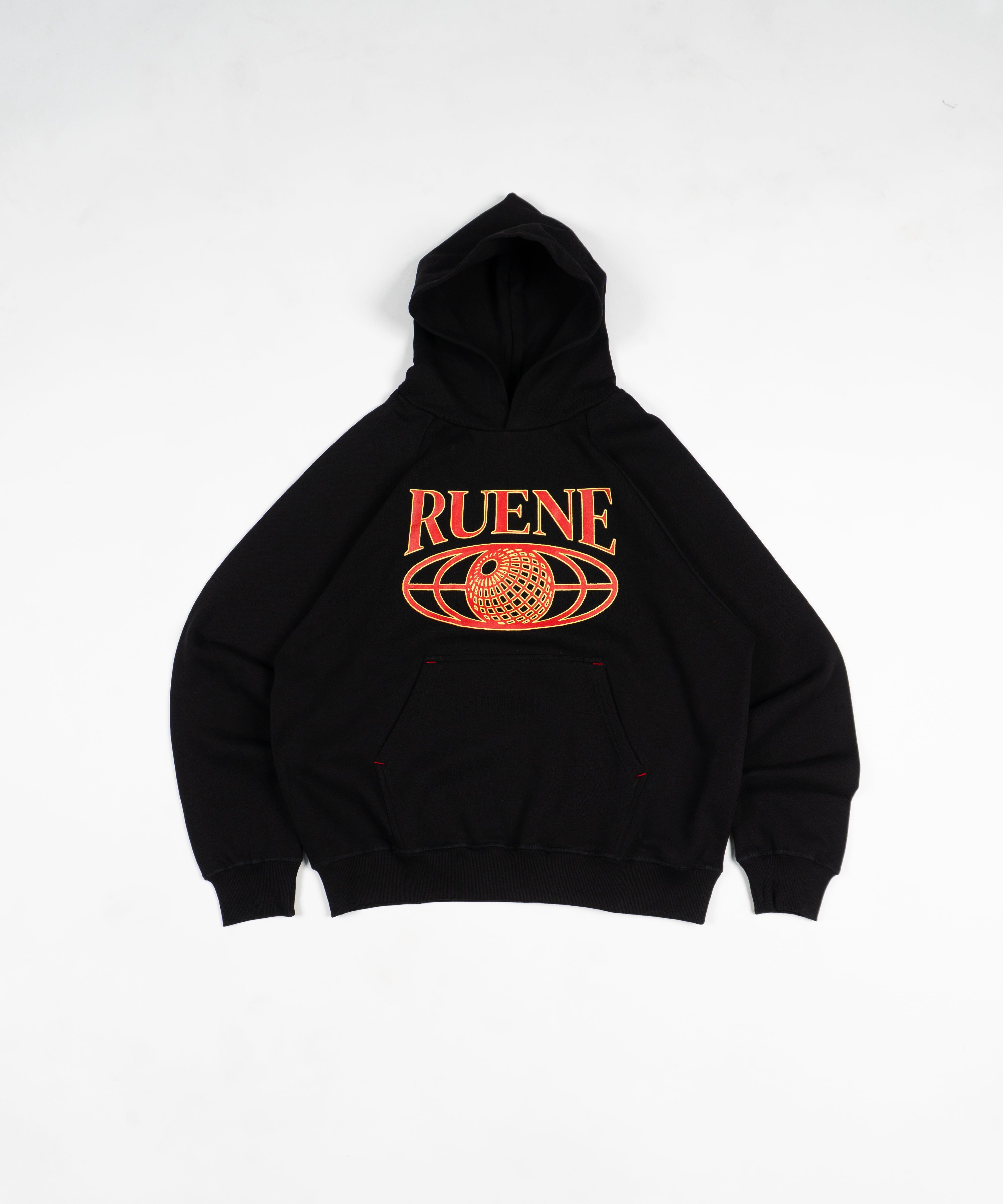 Ruene Black Eyeline Hoodie