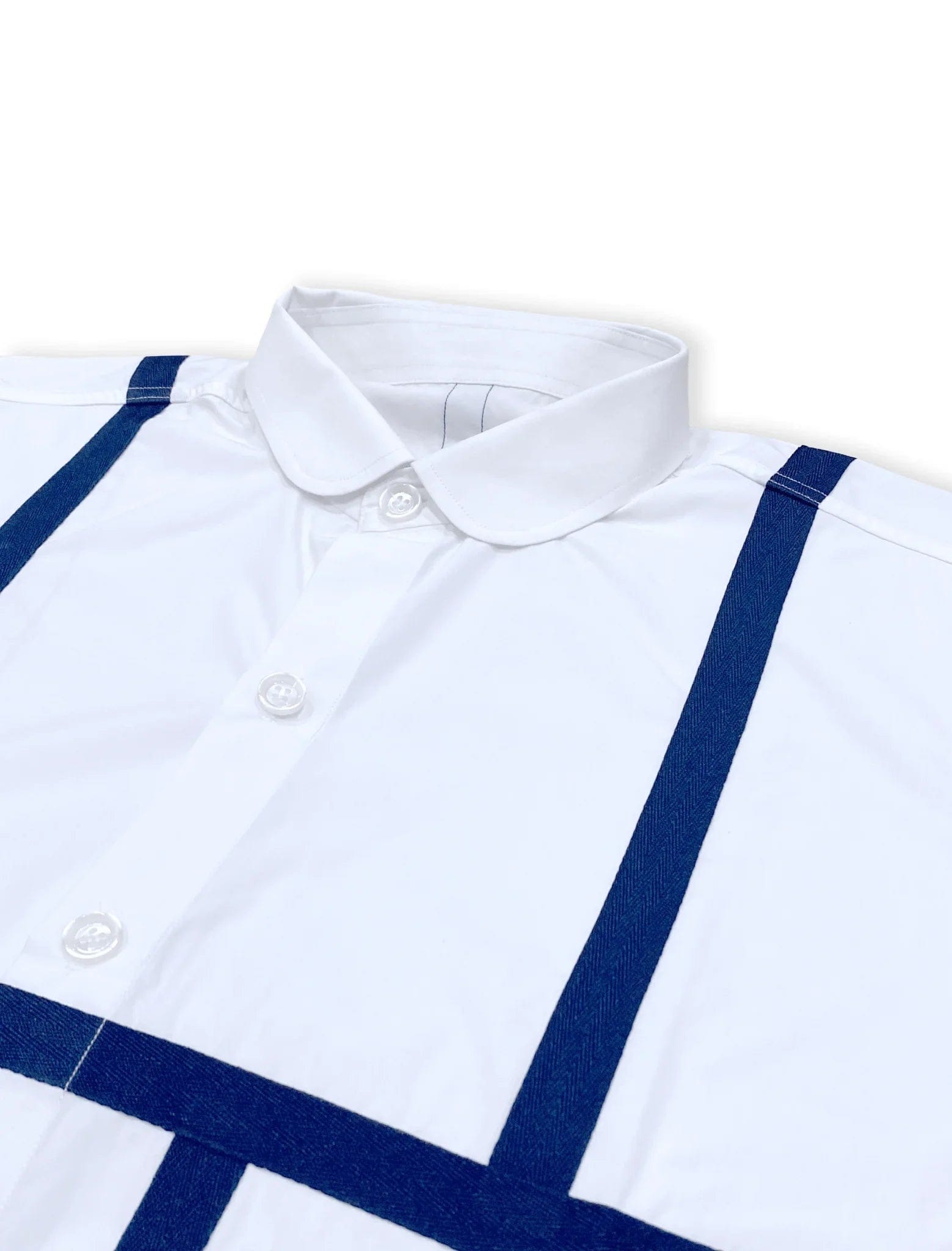 YB SERENITY PANEL SHIRT IN WHITE