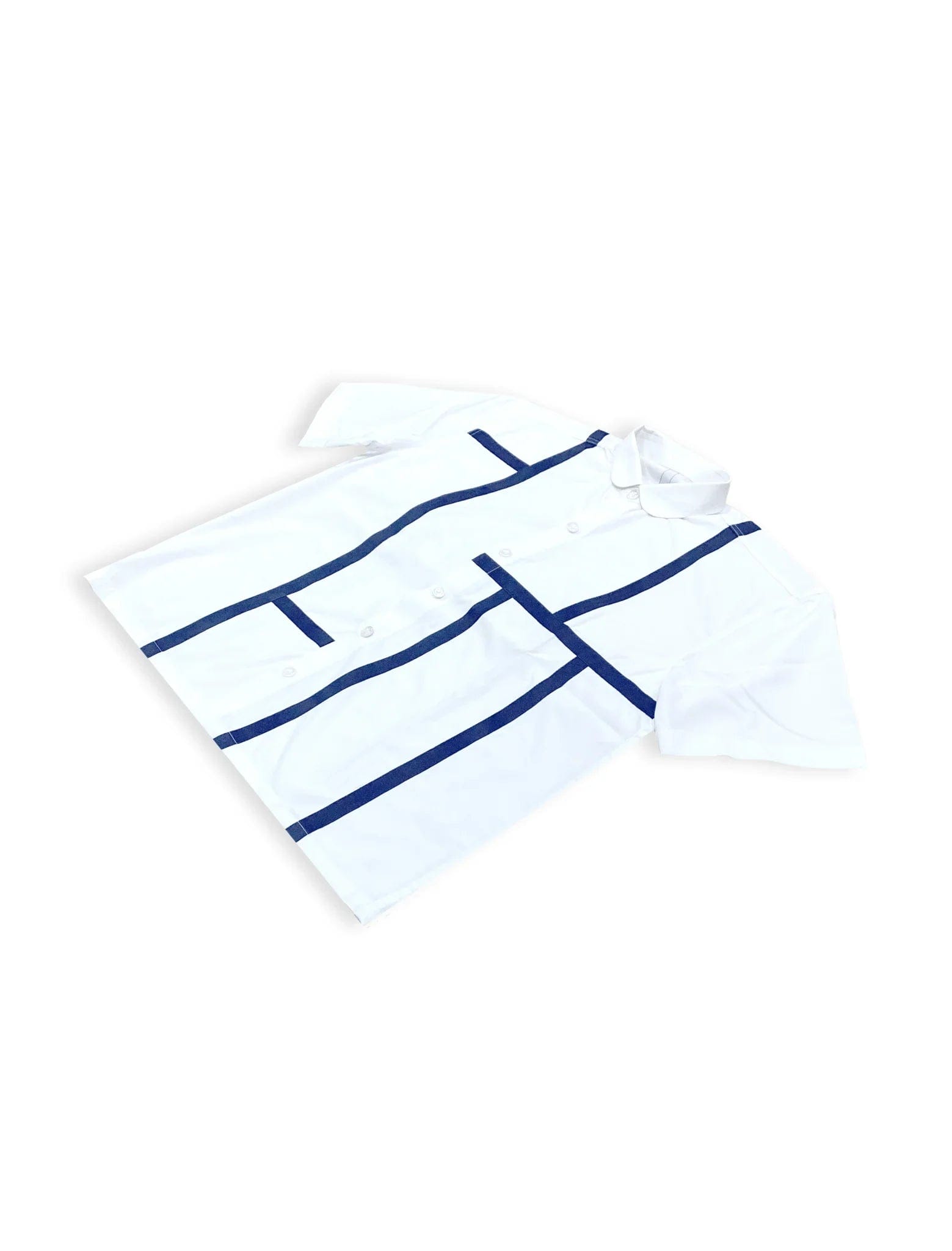 YB SERENITY PANEL SHIRT IN WHITE
