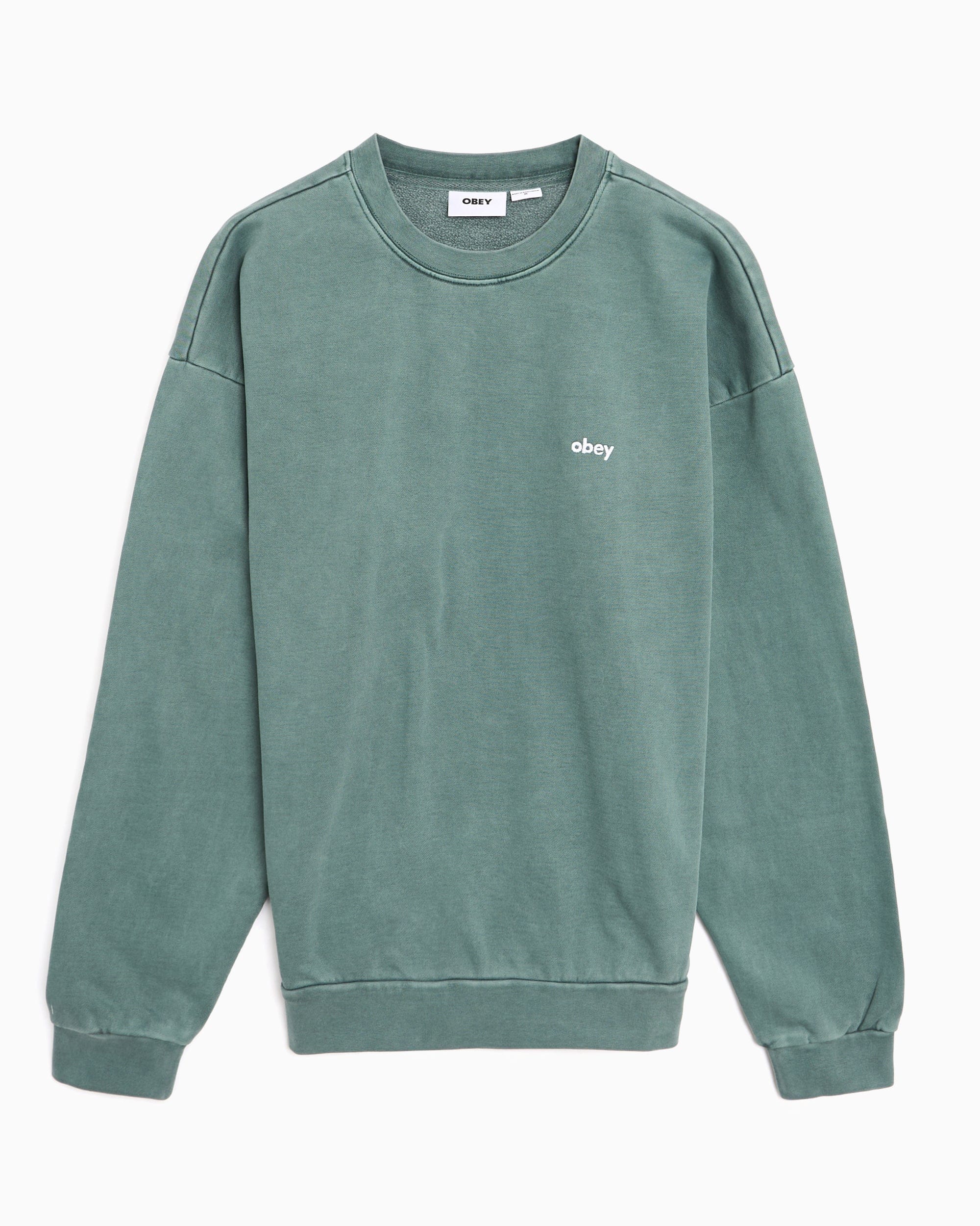 OBEY Clothing Sudadera con logo Relaxed OBEY Clothing Lowercase Pigment para hombre