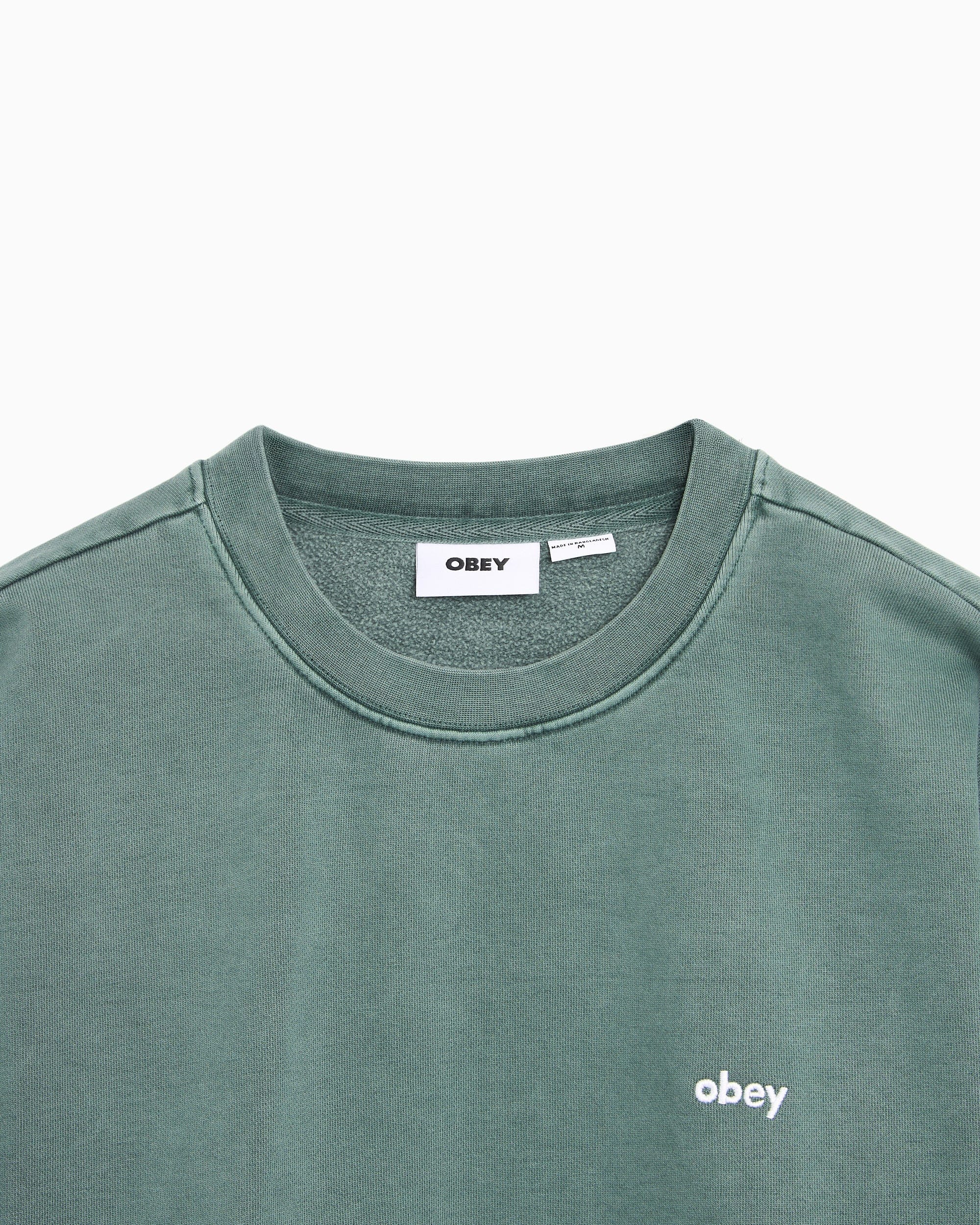 OBEY Clothing Sudadera con logo Relaxed OBEY Clothing Lowercase Pigment para hombre
