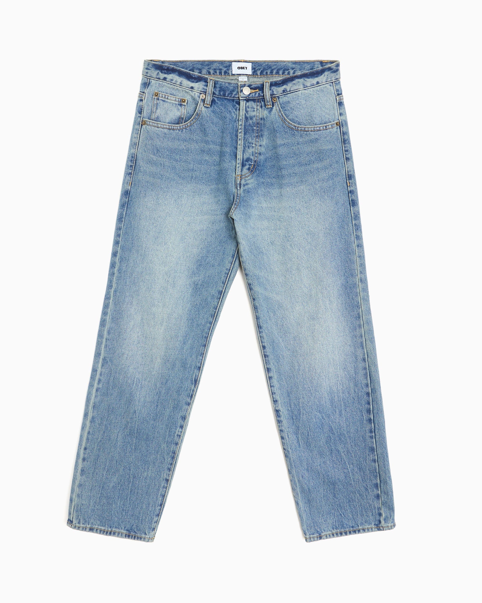 OBEY Clothing Pantalones vaqueros Straight OBEY Clothing Boxcar para hombre