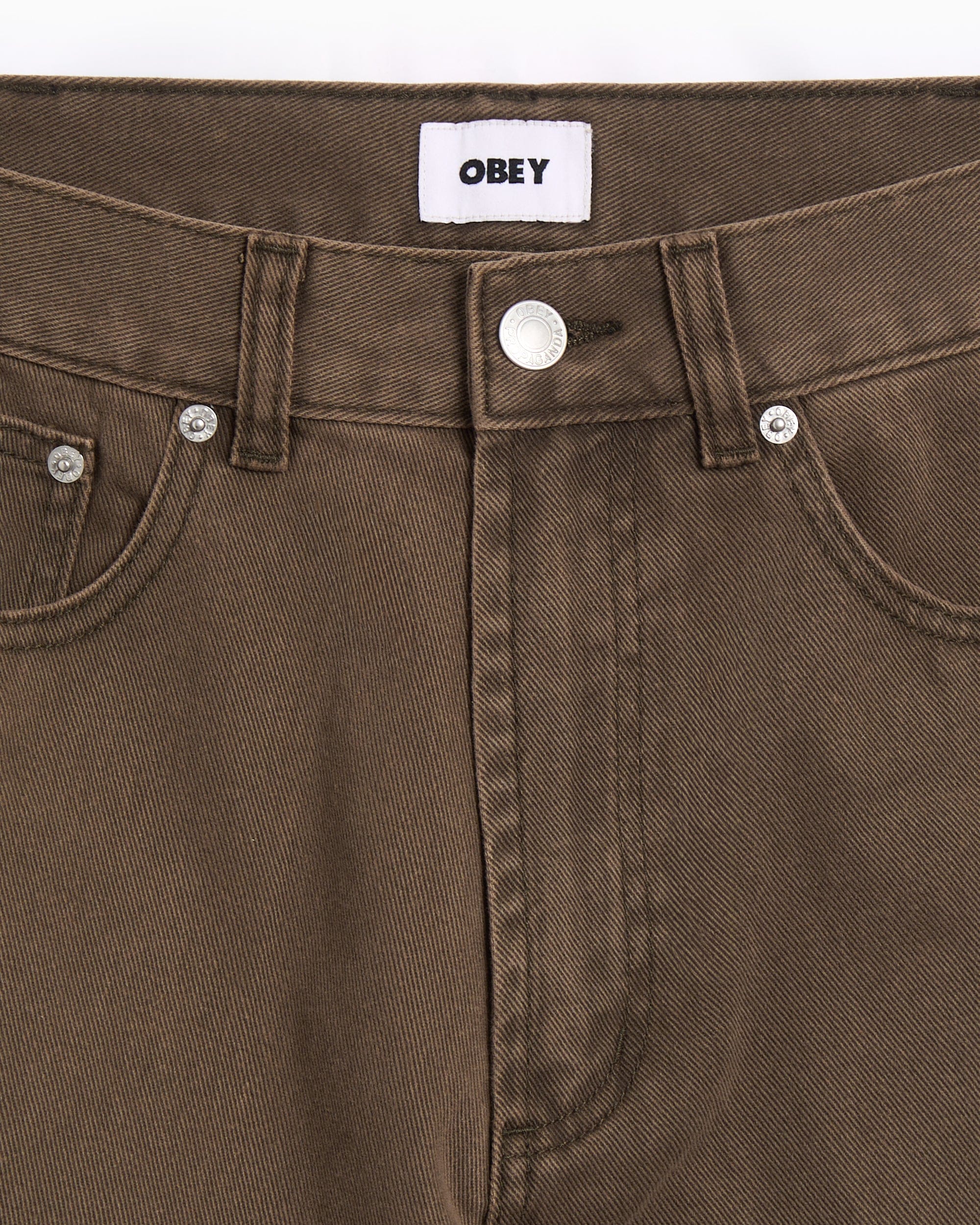 OBEY Clothing Pantalones vaqueros Baggy OBEY Clothing Bigwig para hombre