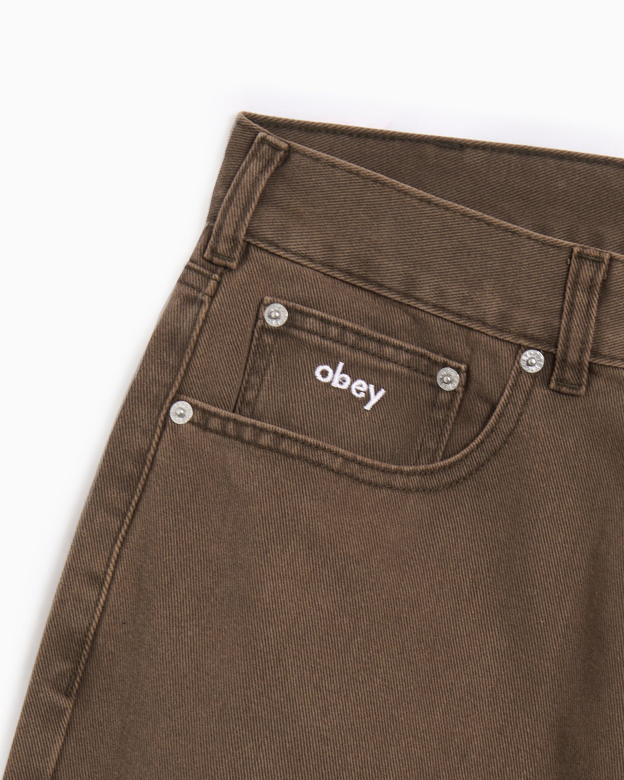 OBEY Clothing Pantalones vaqueros Baggy OBEY Clothing Bigwig para hombre