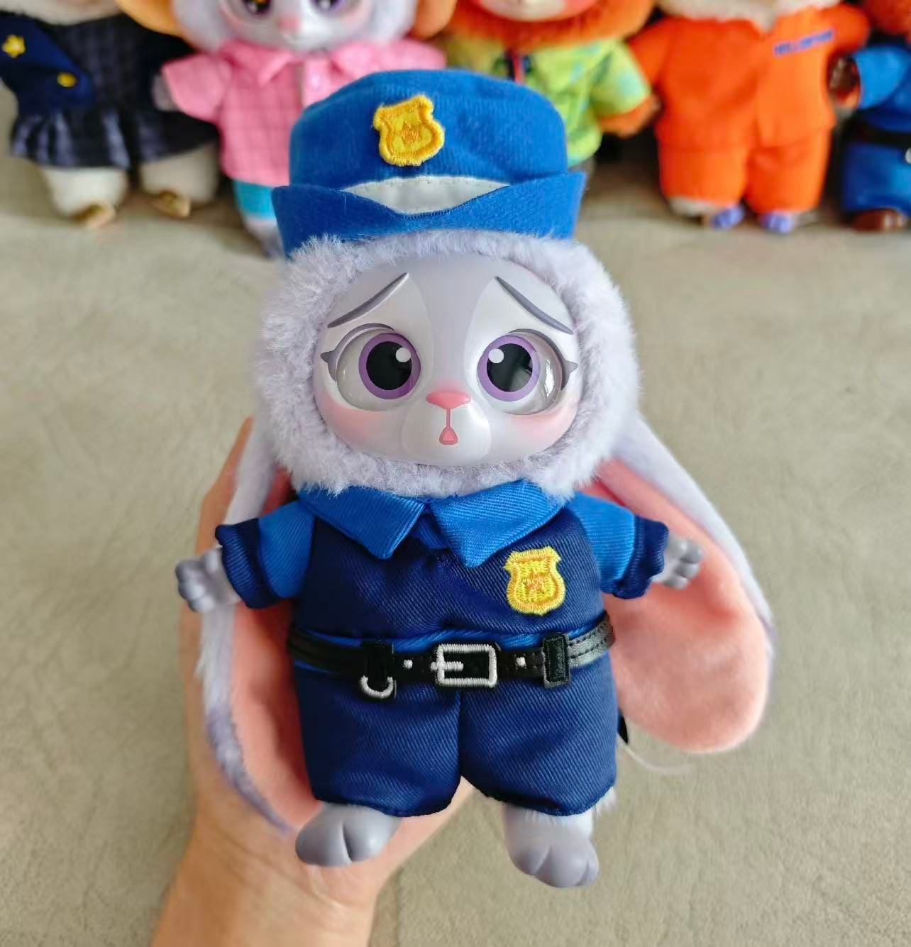 Disney MINISO Disney Zootopia Series Vinyl Plush Pendant Blind Box