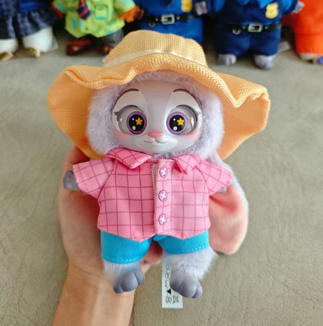 Disney MINISO Disney Zootopia Series Vinyl Plush Pendant Blind Box