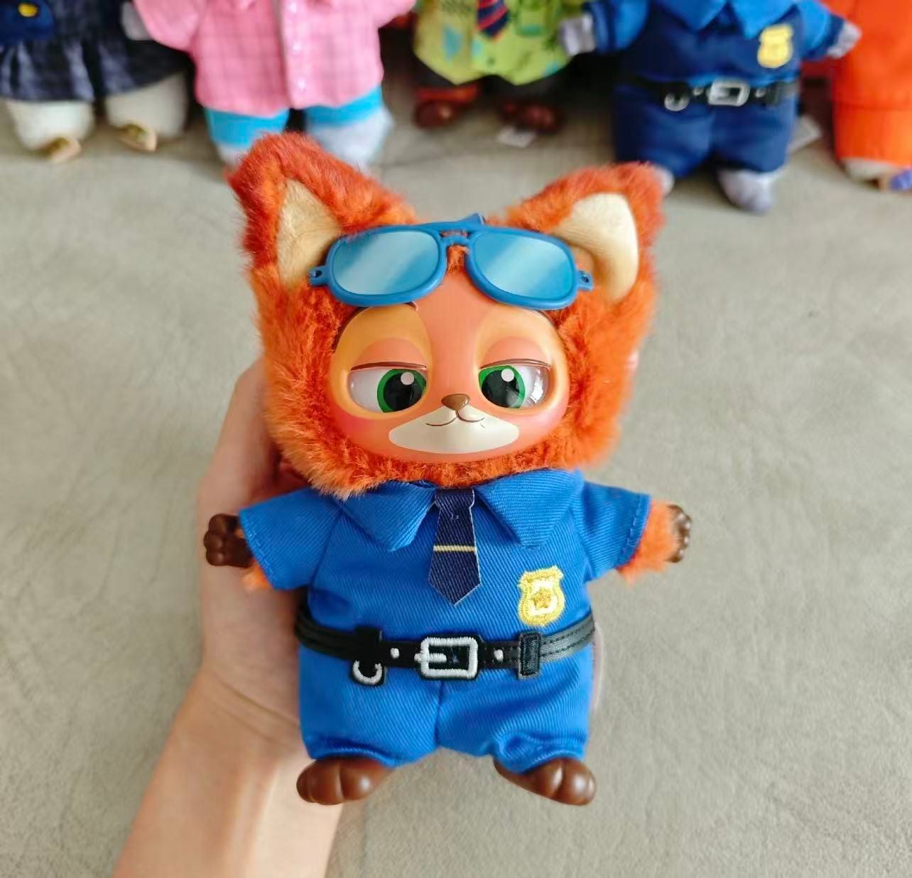 Disney MINISO Disney Zootopia Series Vinyl Plush Pendant Blind Box