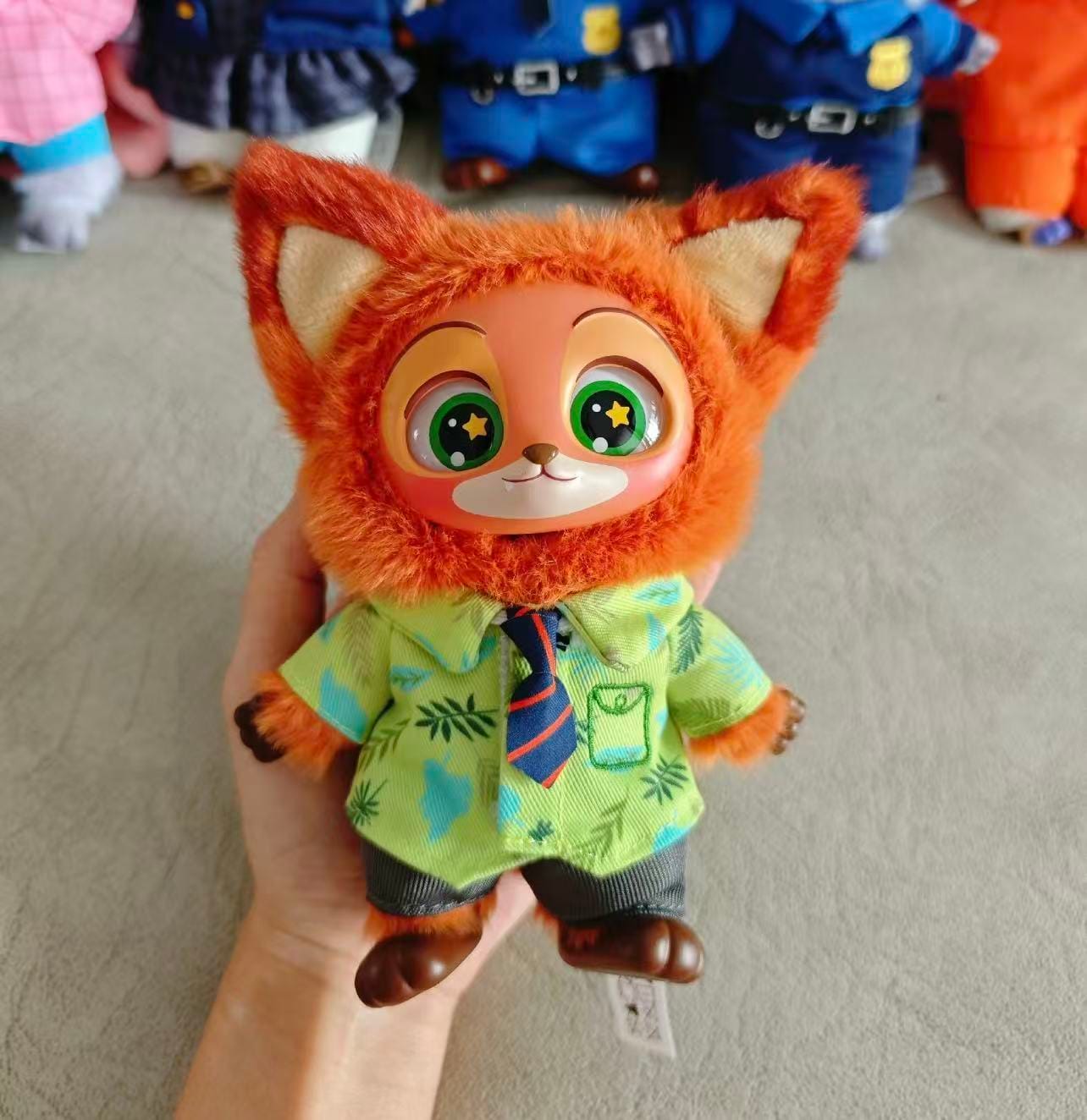 Disney MINISO Disney Zootopia Series Vinyl Plush Pendant Blind Box