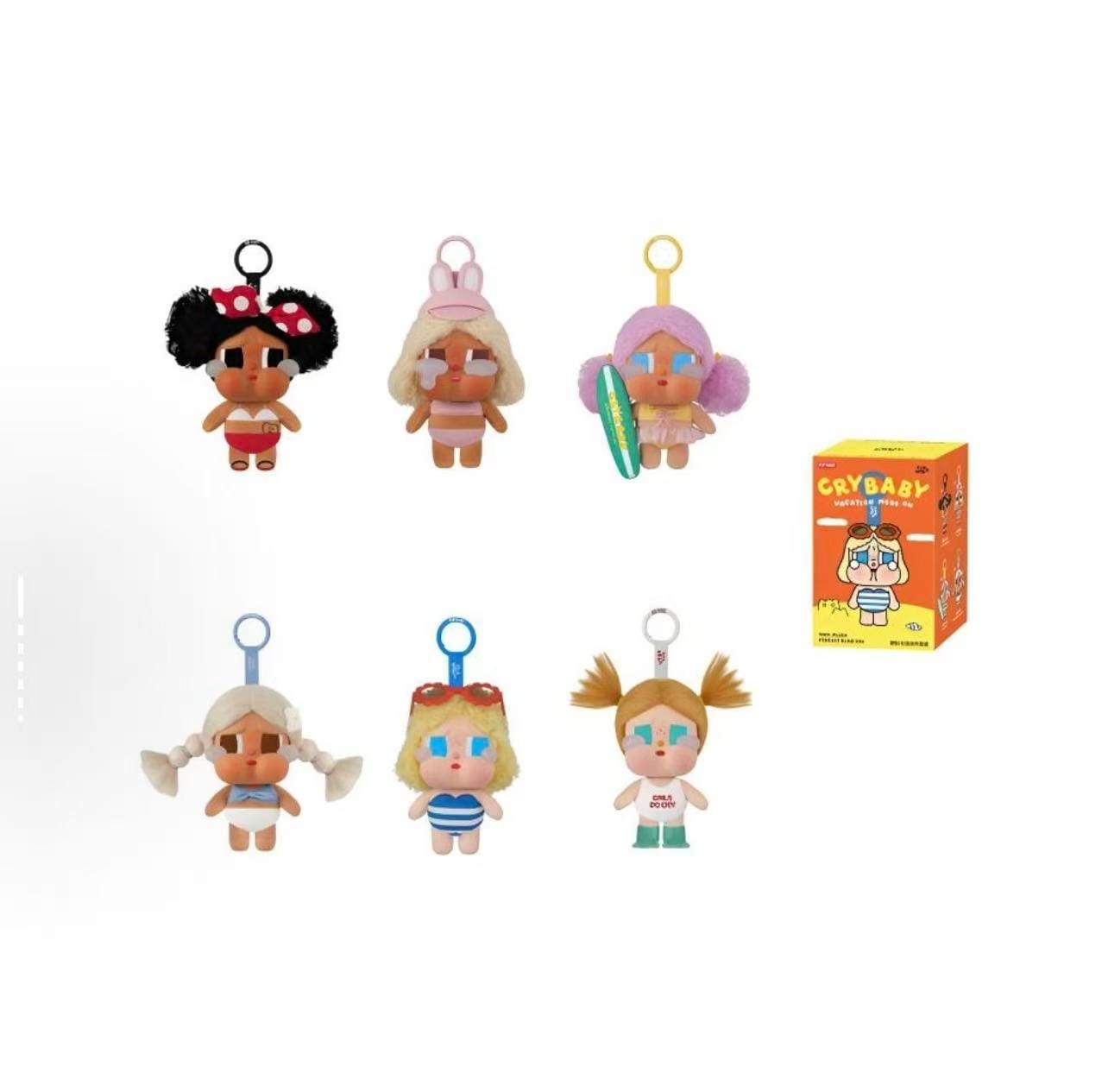 Vacation CRYBABY Vacation Mode On Series - Vinyl Plush Pendant Blind Box