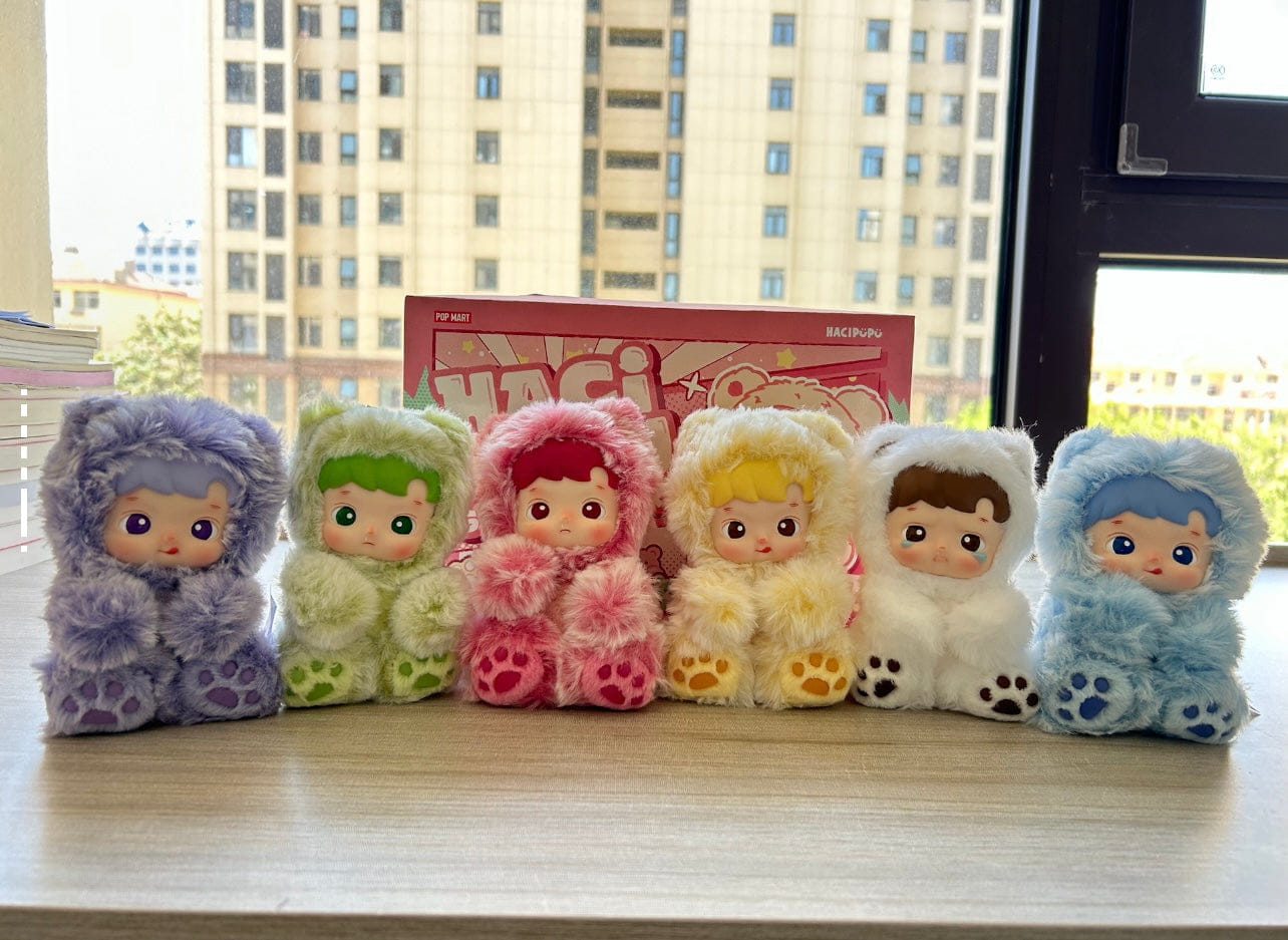 BEAR HACIPUPU Gummy Bear Series - Vinyl Plush Pendant Blind Box