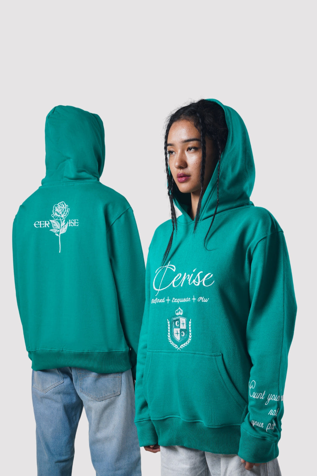 Cerise Clothing EXQUISITE BLEND HOODIE